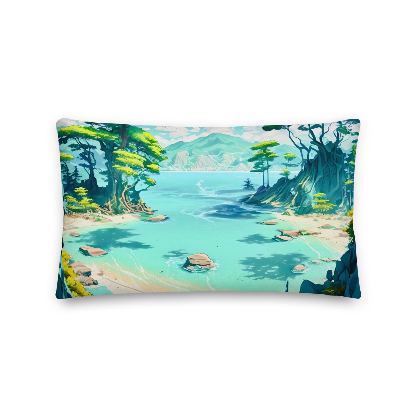 LAGOON LOVER #1 (Premium Pillow)