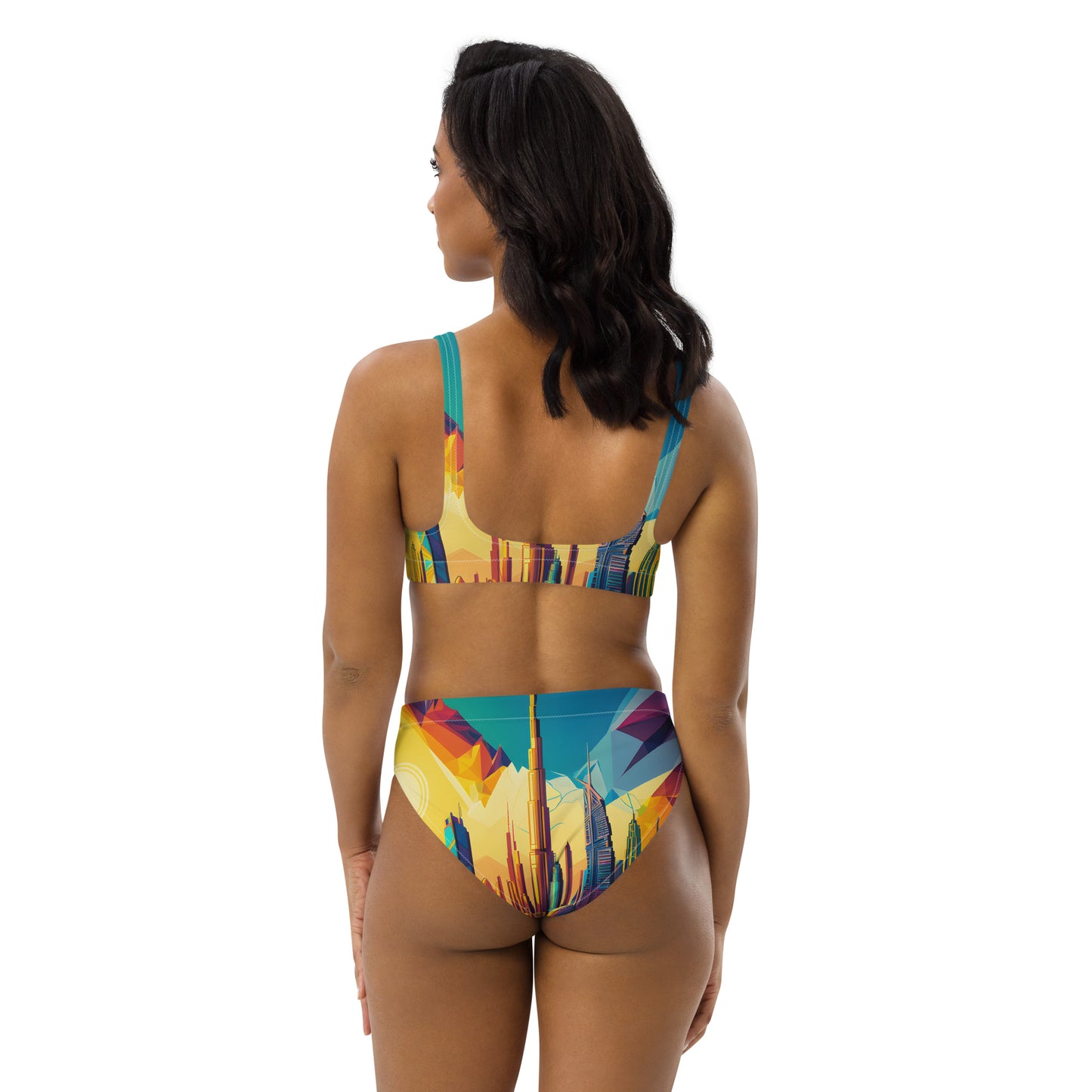 SKY SCRAPER #1 (Women's High-Waisted Bikini)