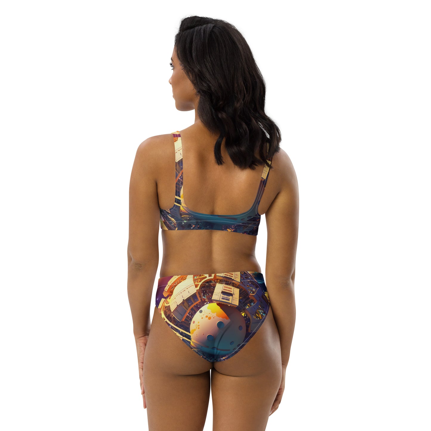 SPACE EXPLORER #1 (Women's High-Waisted Bikini)