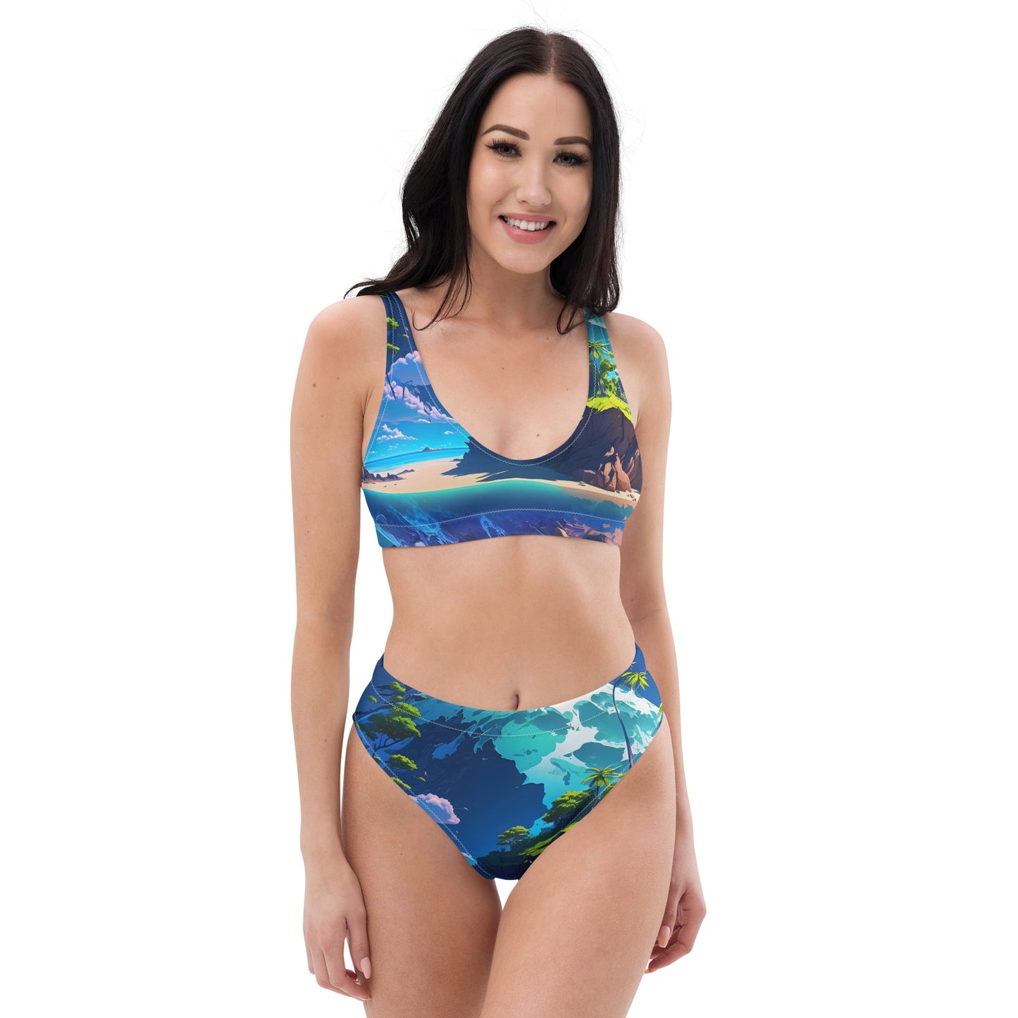 High-Waisted Bikini For Women(VIVID DREAMER #1 Stylish and Durable)
