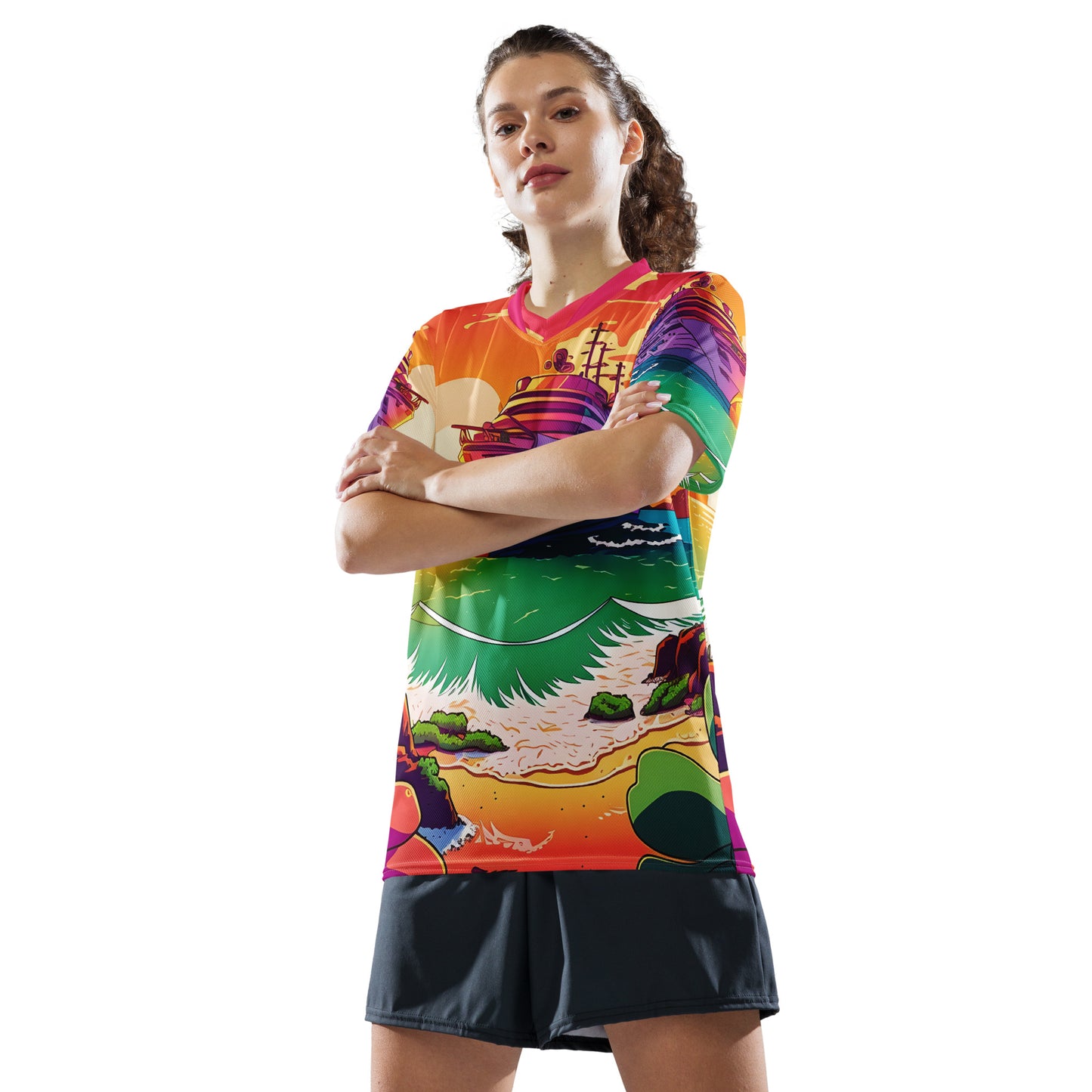 BEACH CRUISER Unisex Sports Jersey