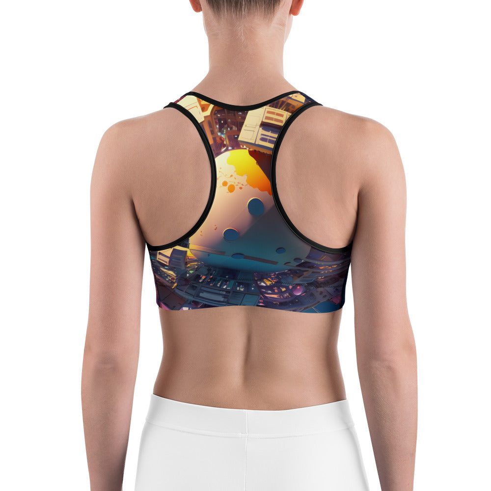 SPACE EXPLORER #1 (Women's Sports Bra)