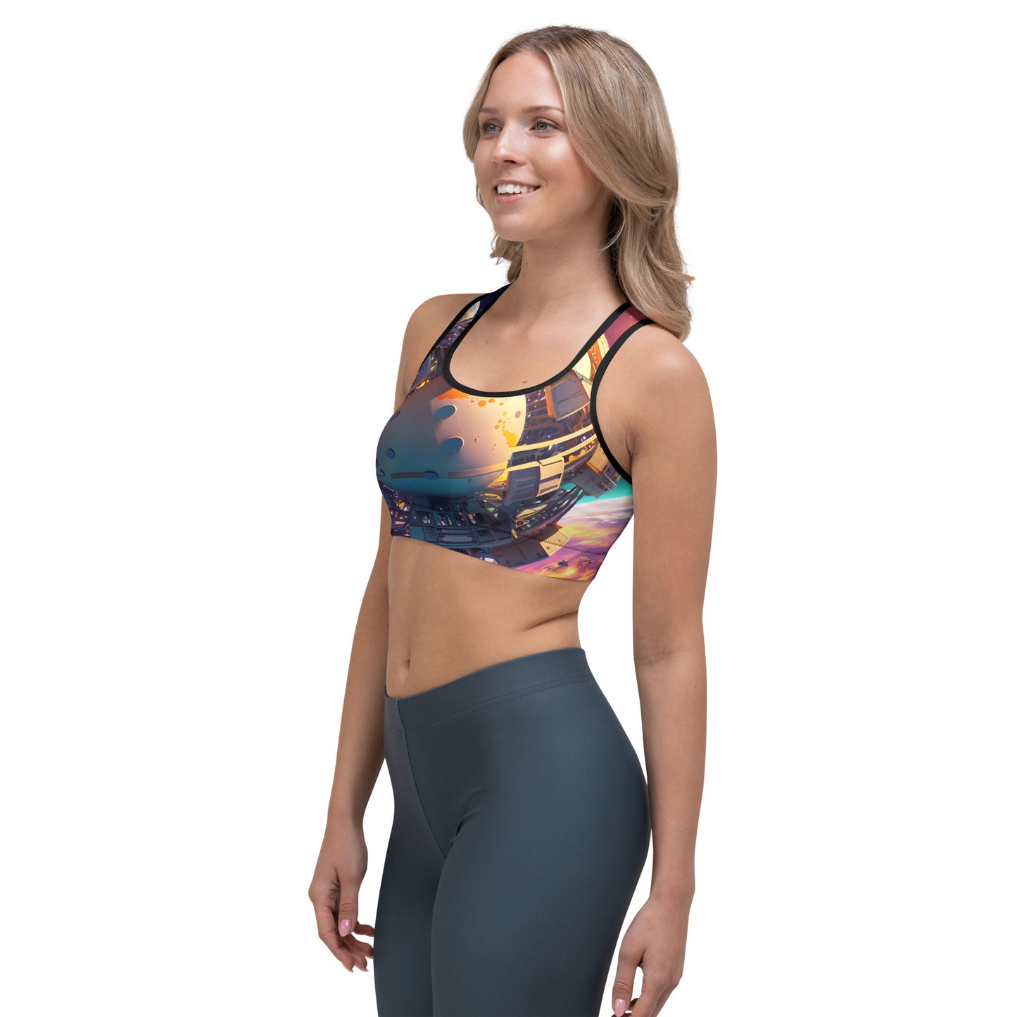 SPACE EXPLORER #1 (Women's Sports Bra)