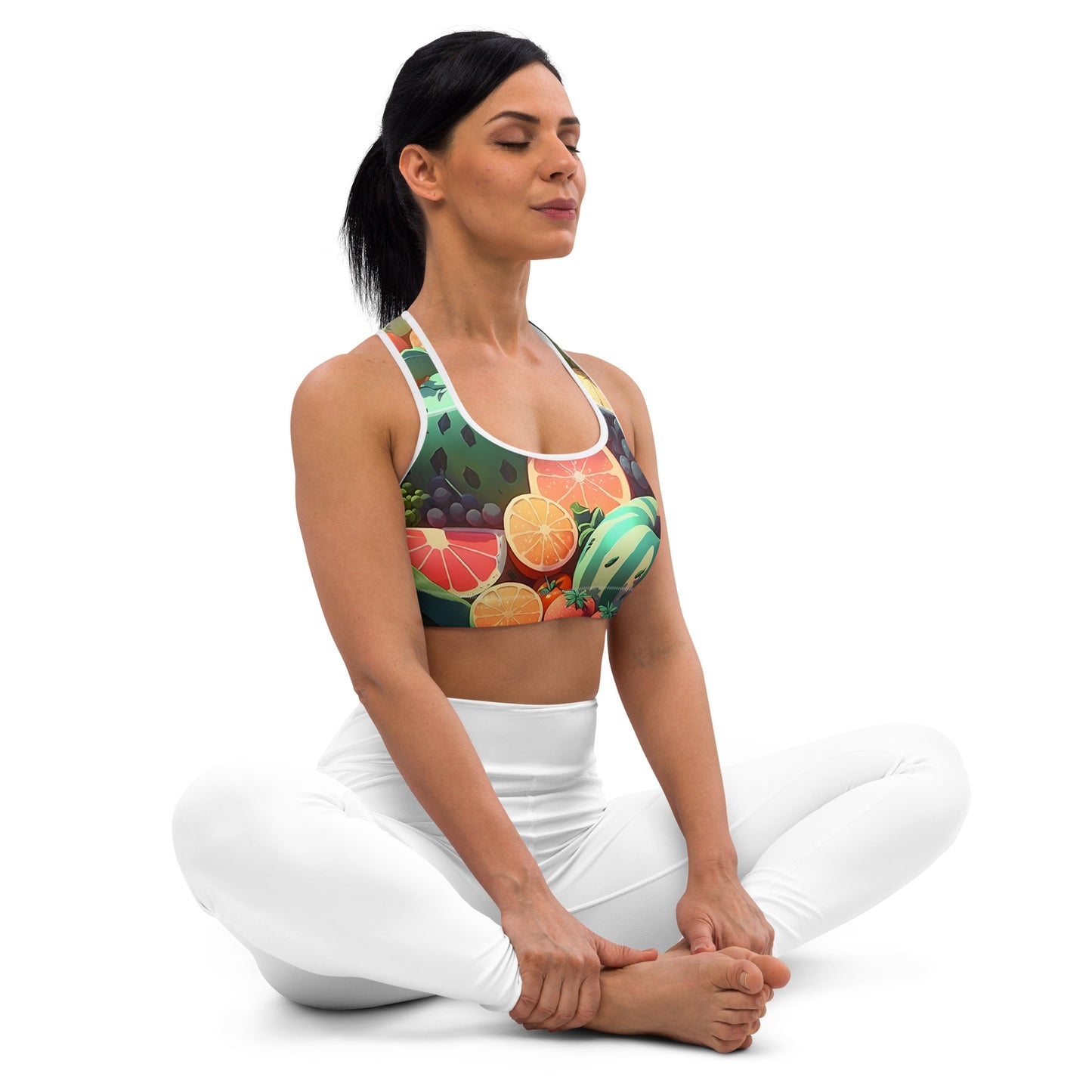 FRUITY VEGGIE #1 (Women's Sports Bra)