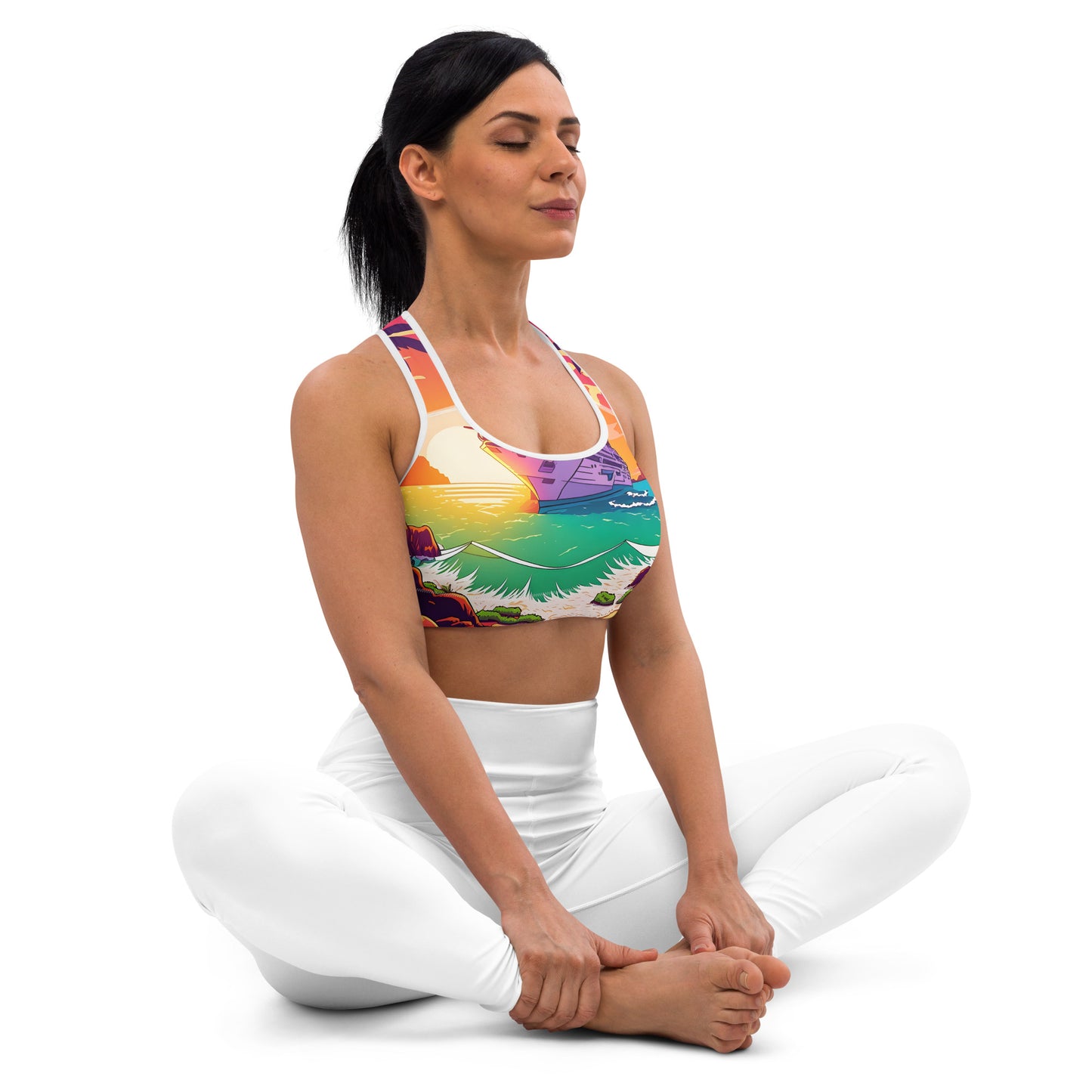 BEACH CRUISER Women's Elastic Sports Bra