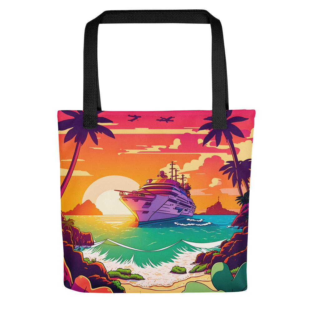 BEACH CRUISER Trendy Tote Bag
