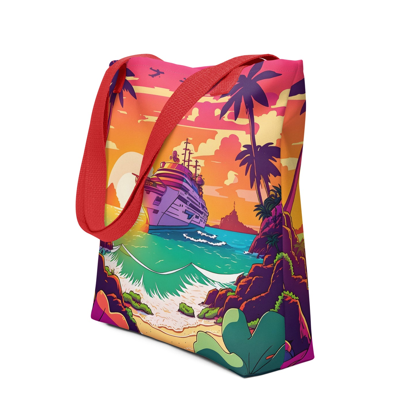 BEACH CRUISER Trendy Tote Bag