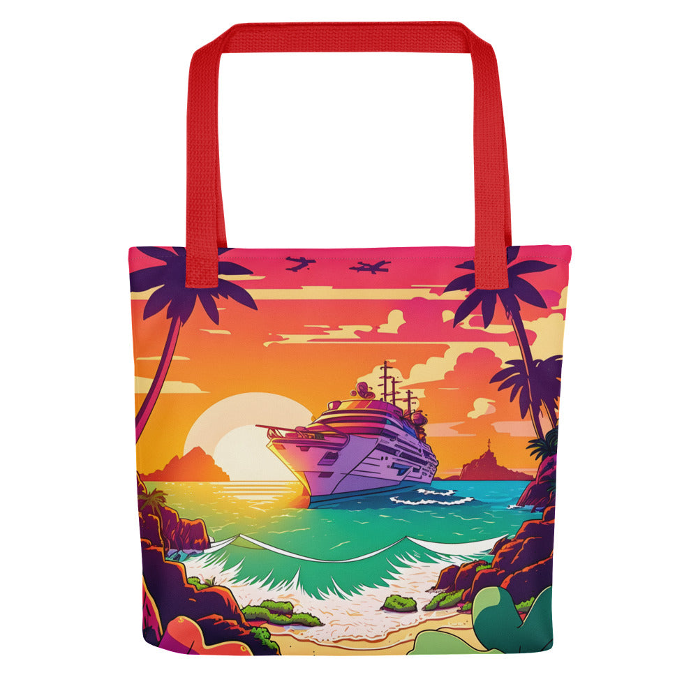BEACH CRUISER Trendy Tote Bag