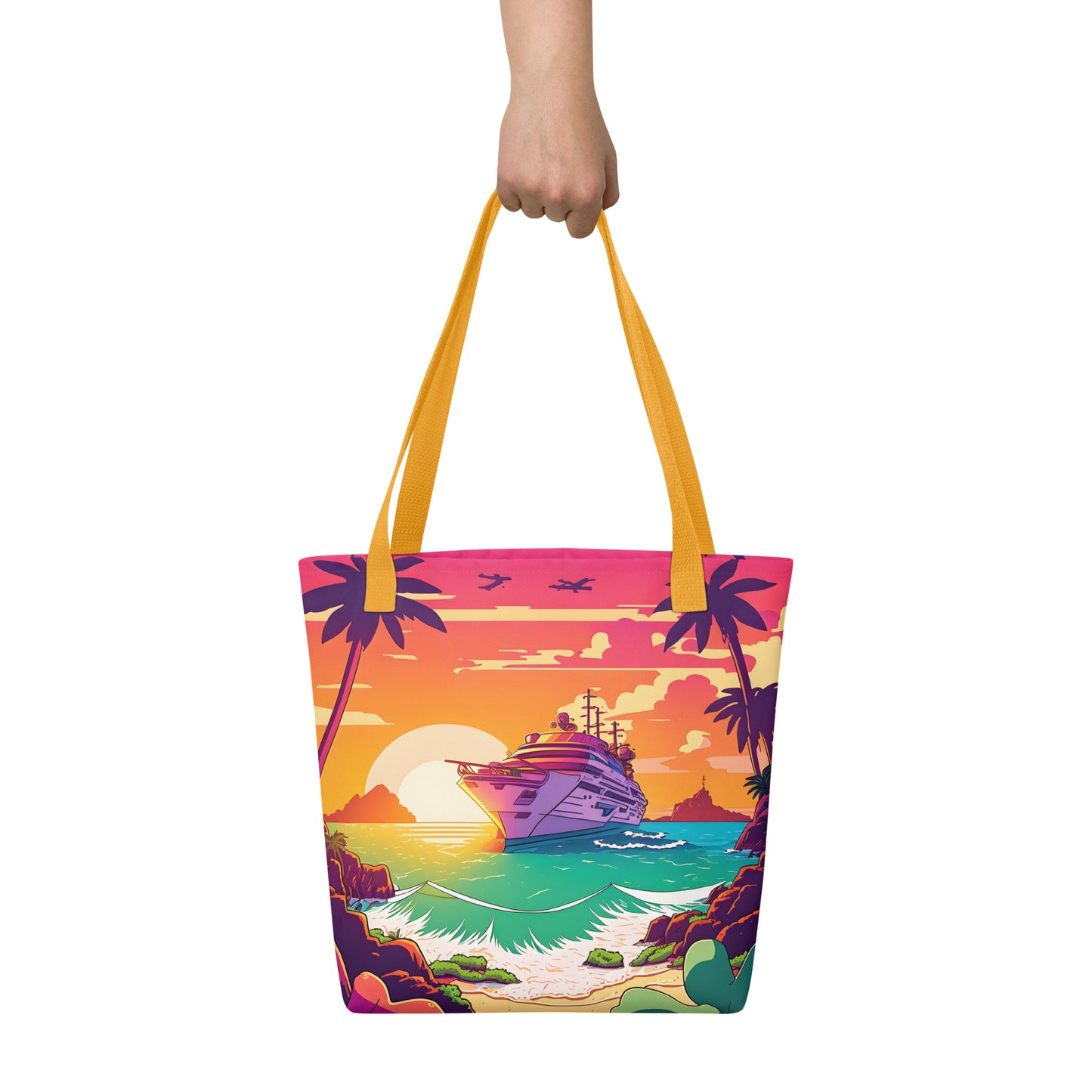 BEACH CRUISER Trendy Tote Bag