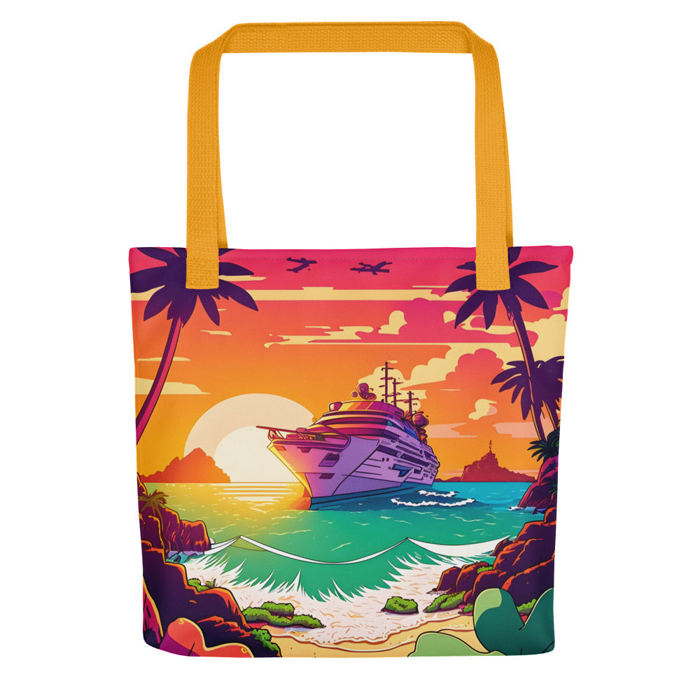 BEACH CRUISER Trendy Tote Bag