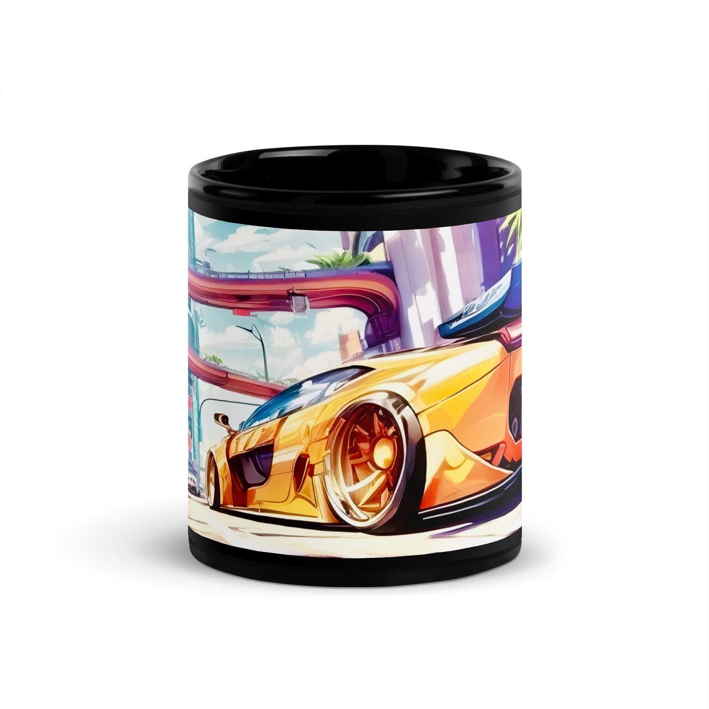 CITY HUNTER Black Premium Mug