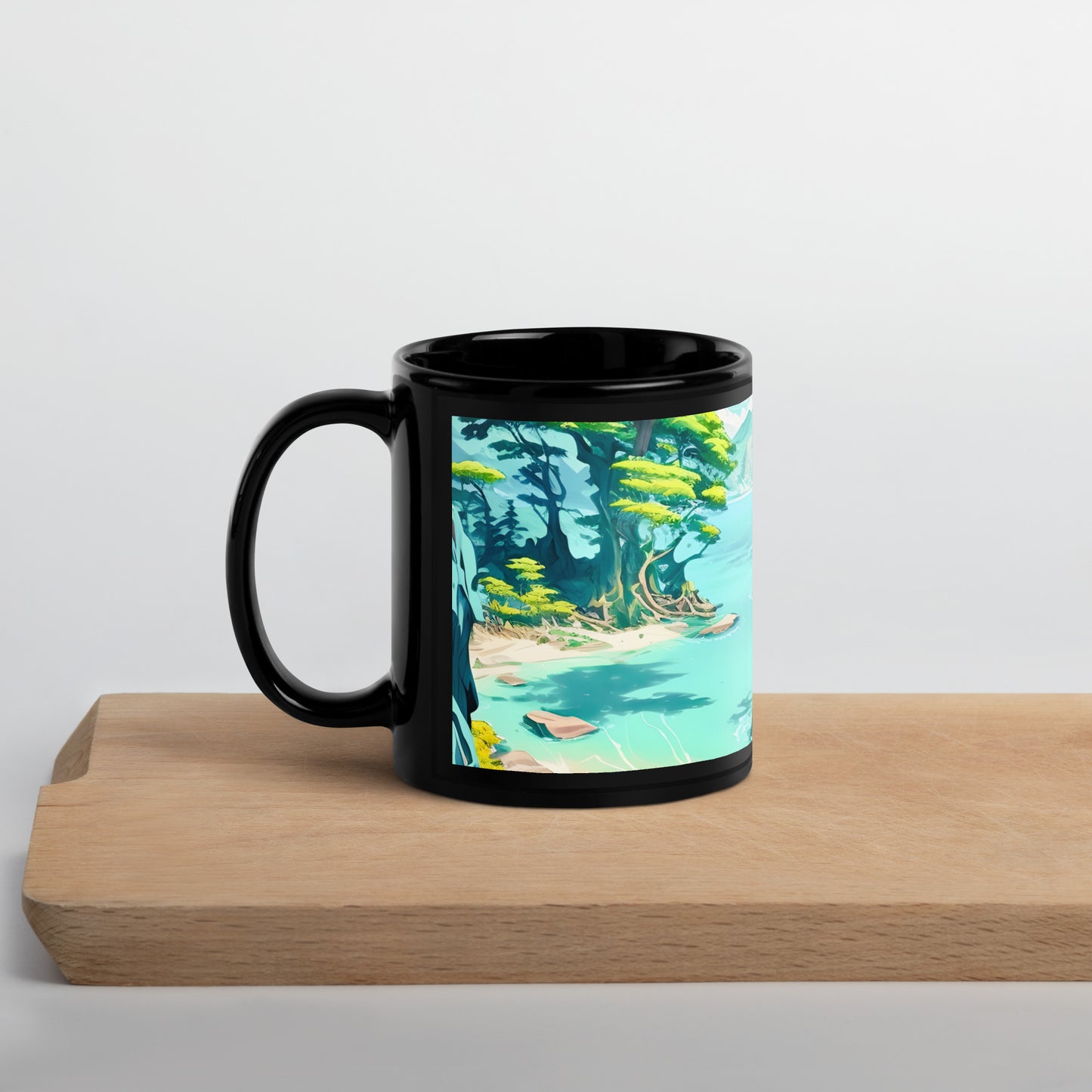 LAGOON LOVER #1 (Black Premium Mug)
