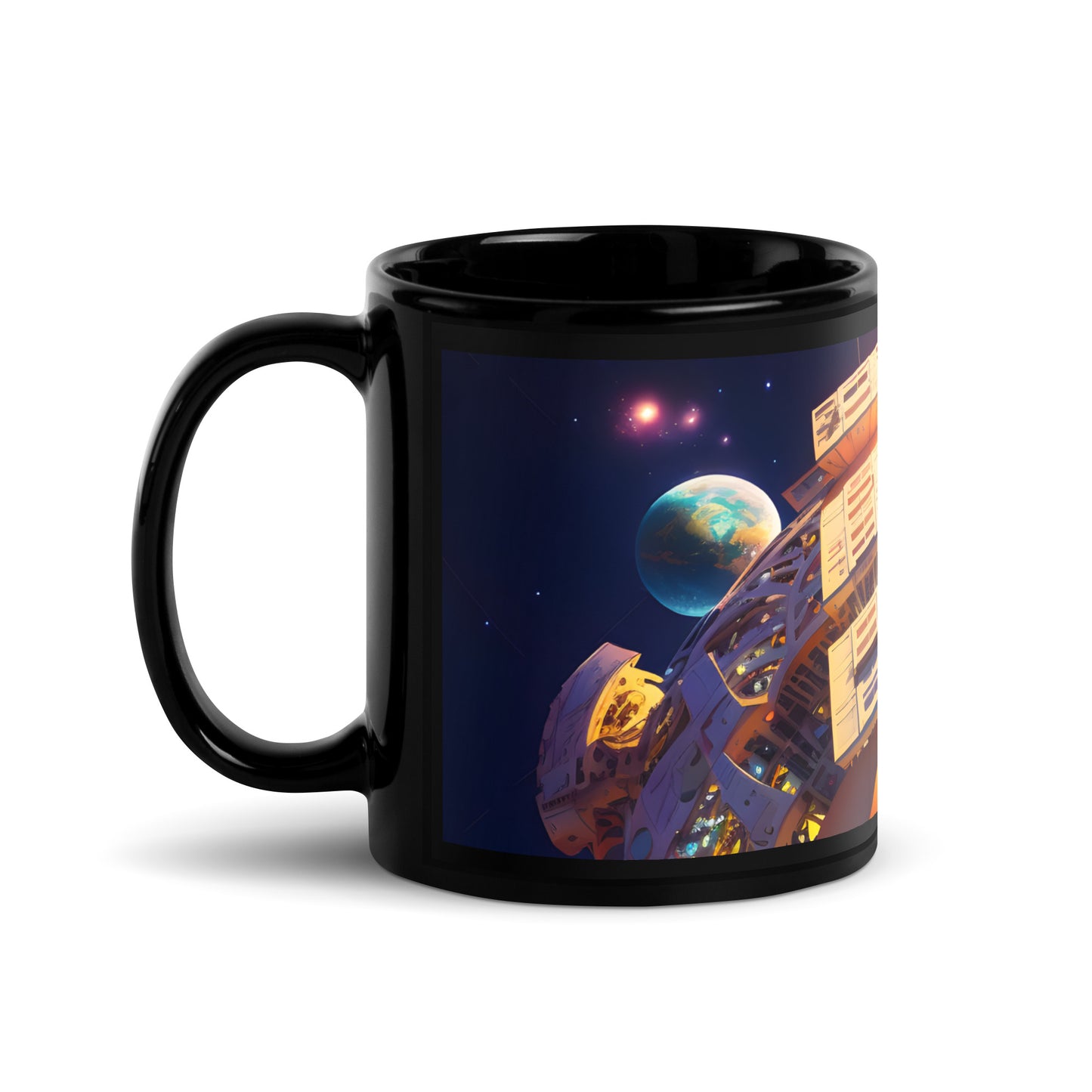 SPACE EXPLORER #1 (Black Premium Mug)