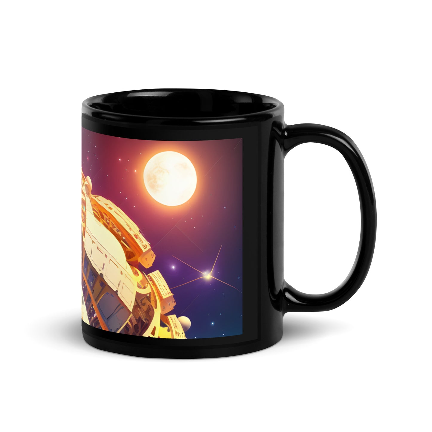 SPACE EXPLORER #1 (Black Premium Mug)
