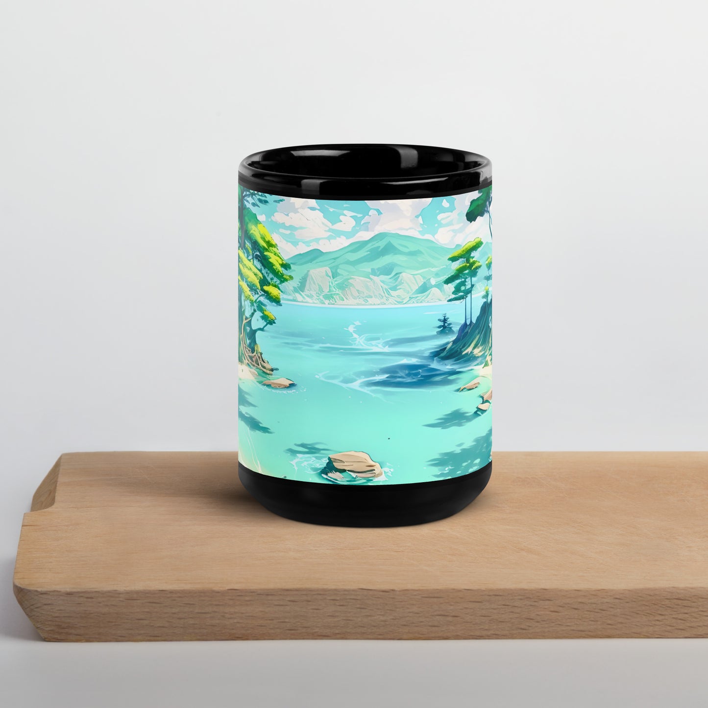 LAGOON LOVER #1 (Black Premium Mug)