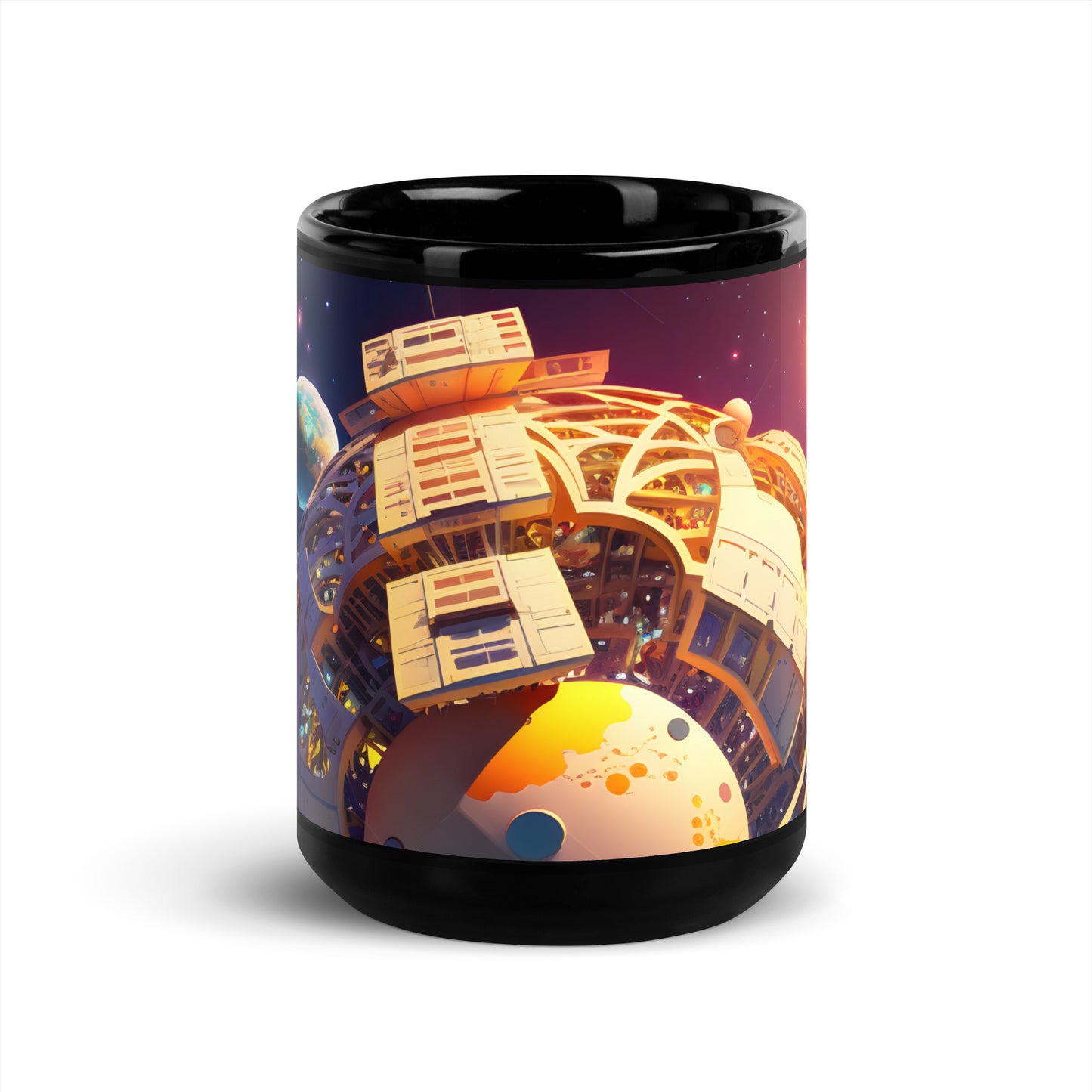 SPACE EXPLORER #1 (Black Premium Mug)