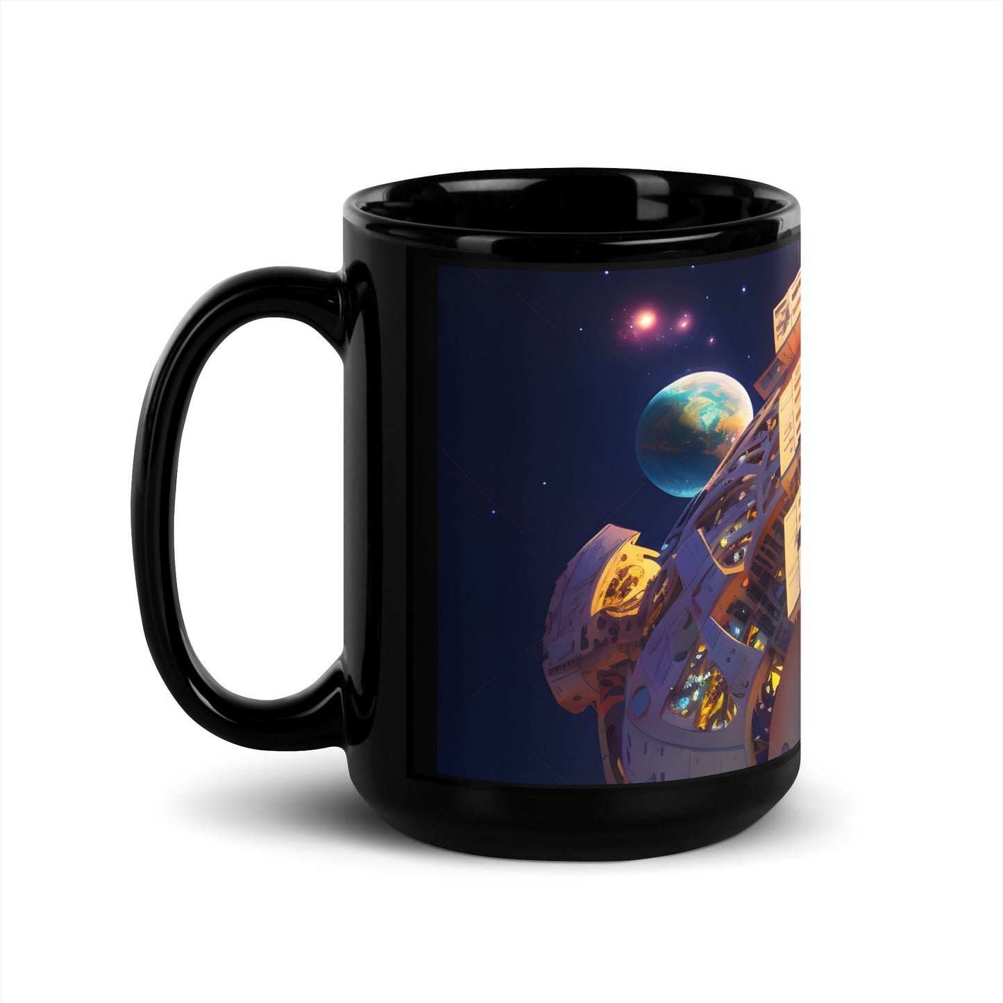 SPACE EXPLORER #1 (Black Premium Mug)