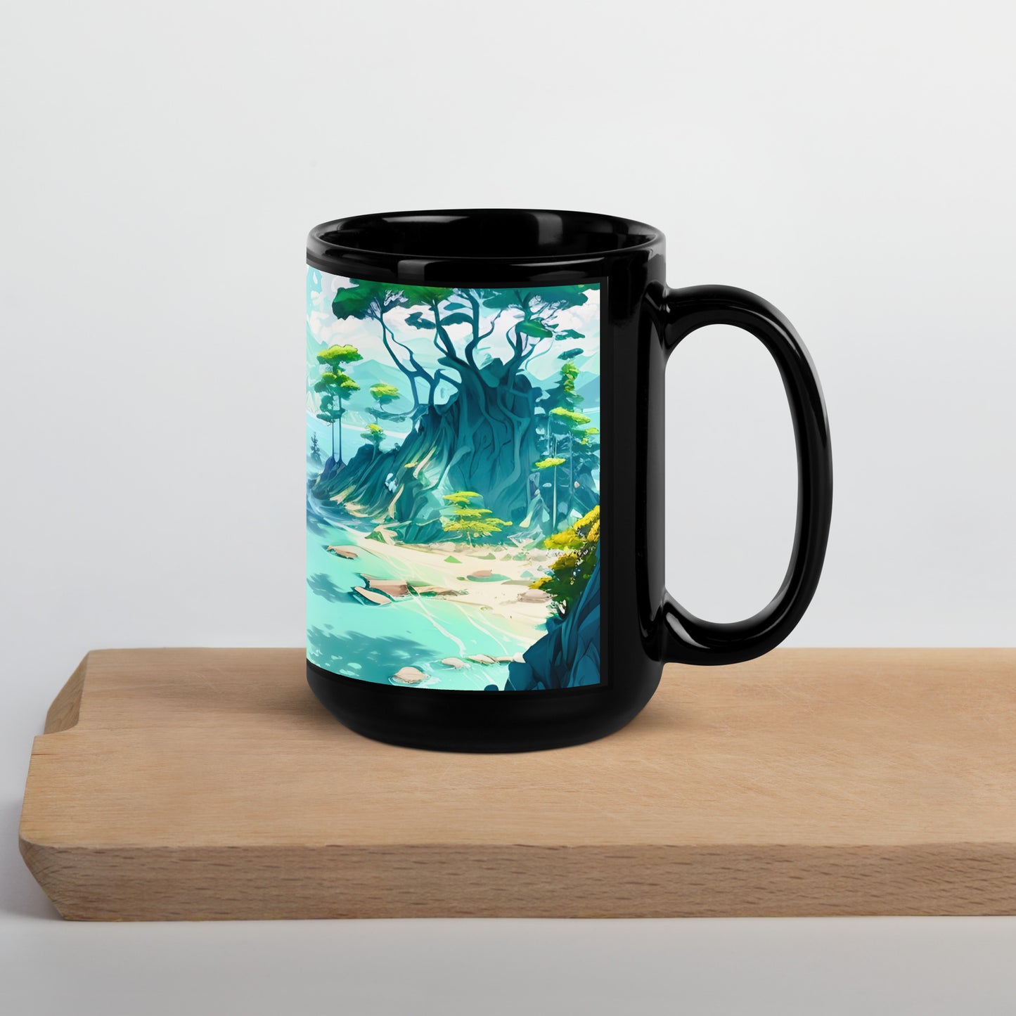 LAGOON LOVER #1 (Black Premium Mug)
