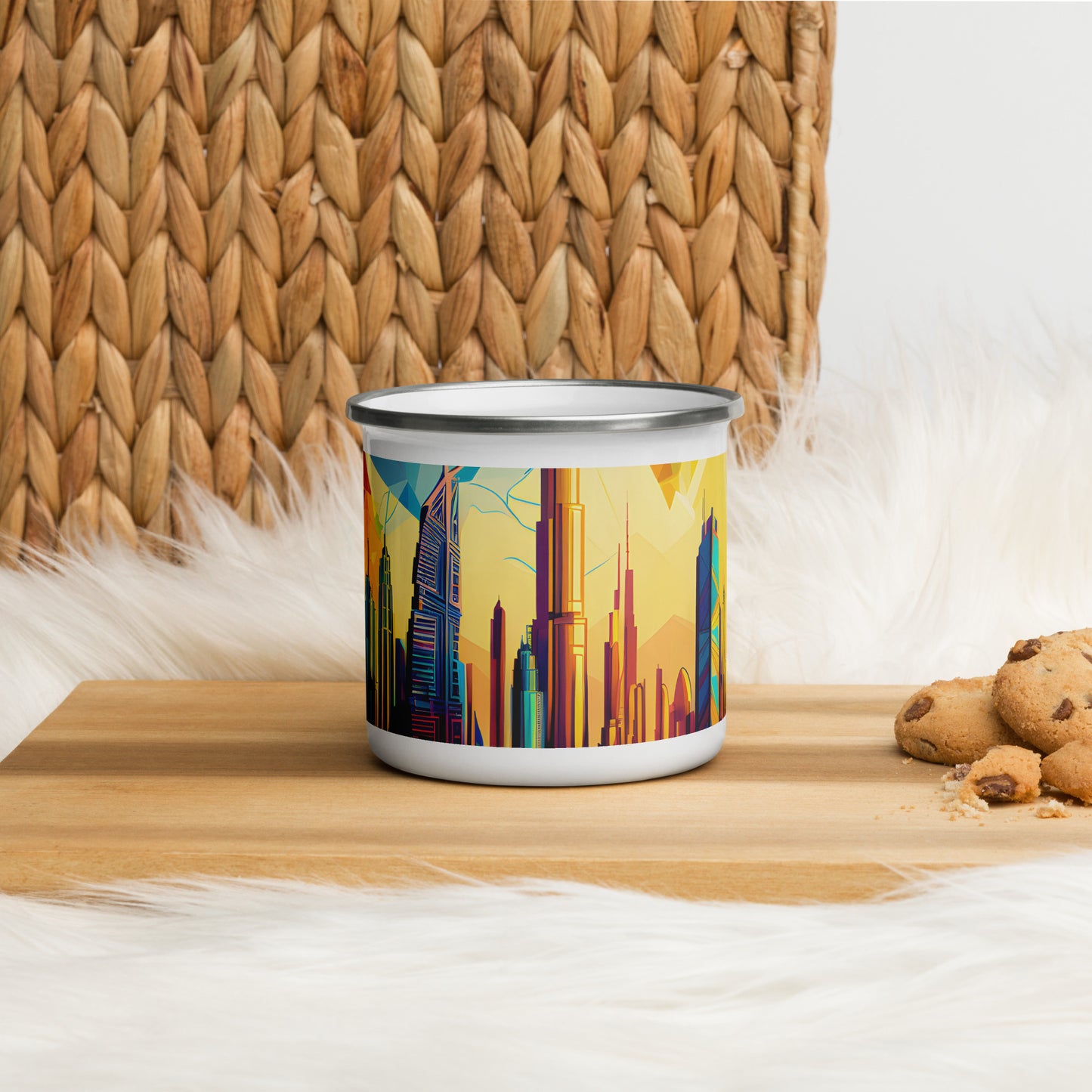 SKY SCRAPER #1 (Camper Enamel Mug)