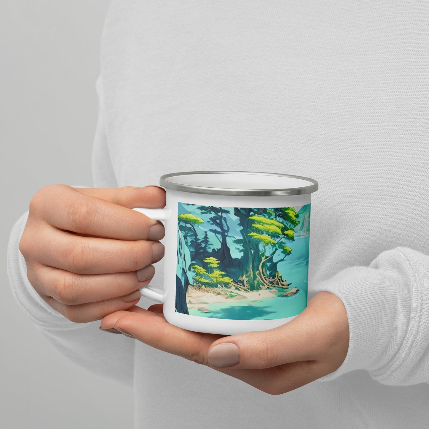 LAGOON LOVER #1 (CamperEnamel Mug)