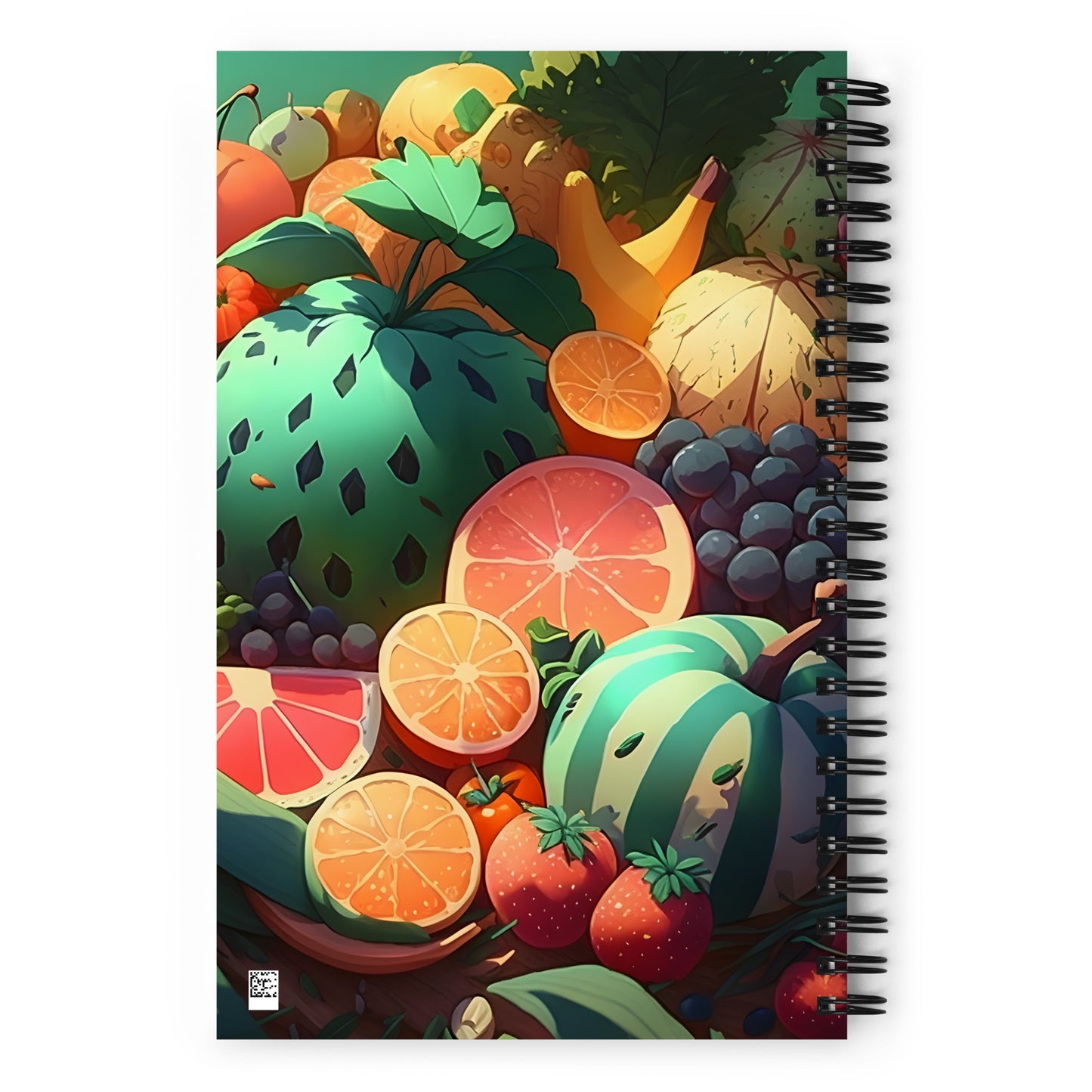 FRUITY VEGGIE #1 (Spiral Notebook)