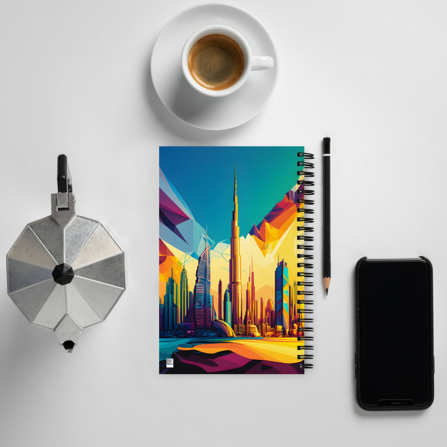SKY SCRAPER #1 (Spiral Notebook)