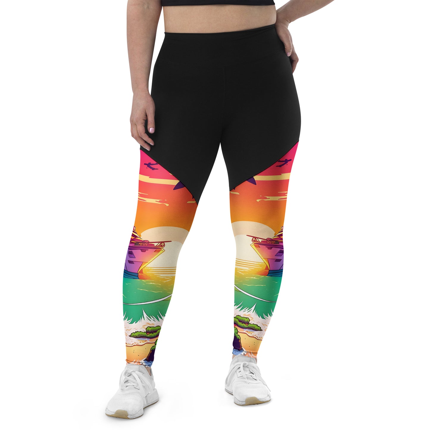 BEACH CRUISER Women's Sports Leggings