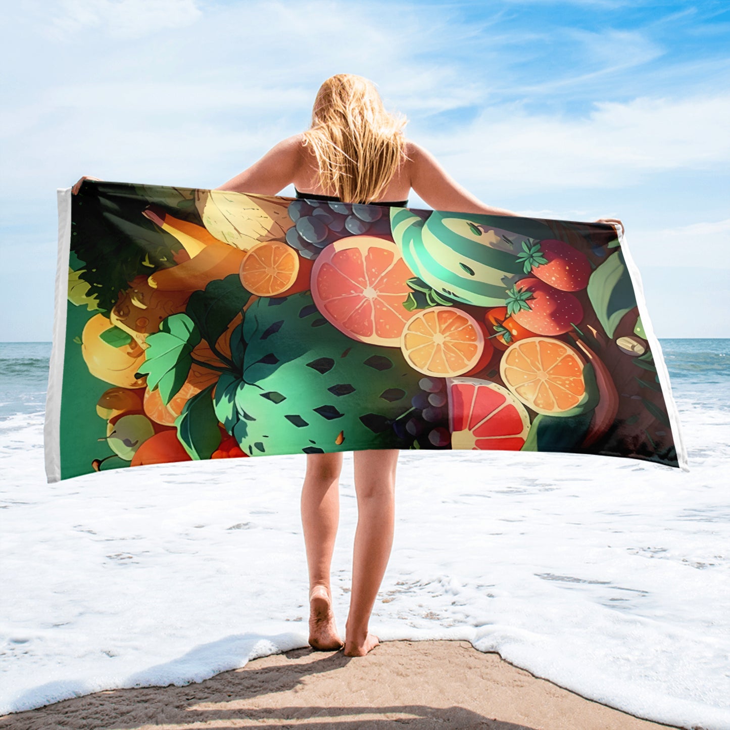 FRUITY VEGGIE #1 (Super Soft Towel)