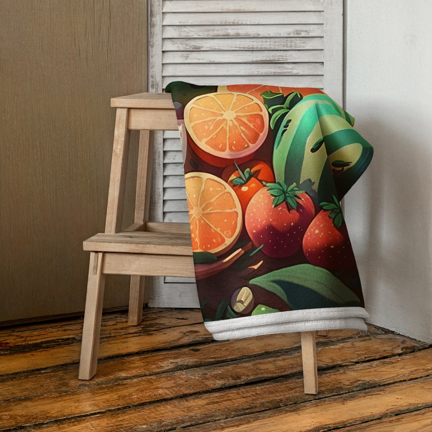 FRUITY VEGGIE #1 (Super Soft Towel)