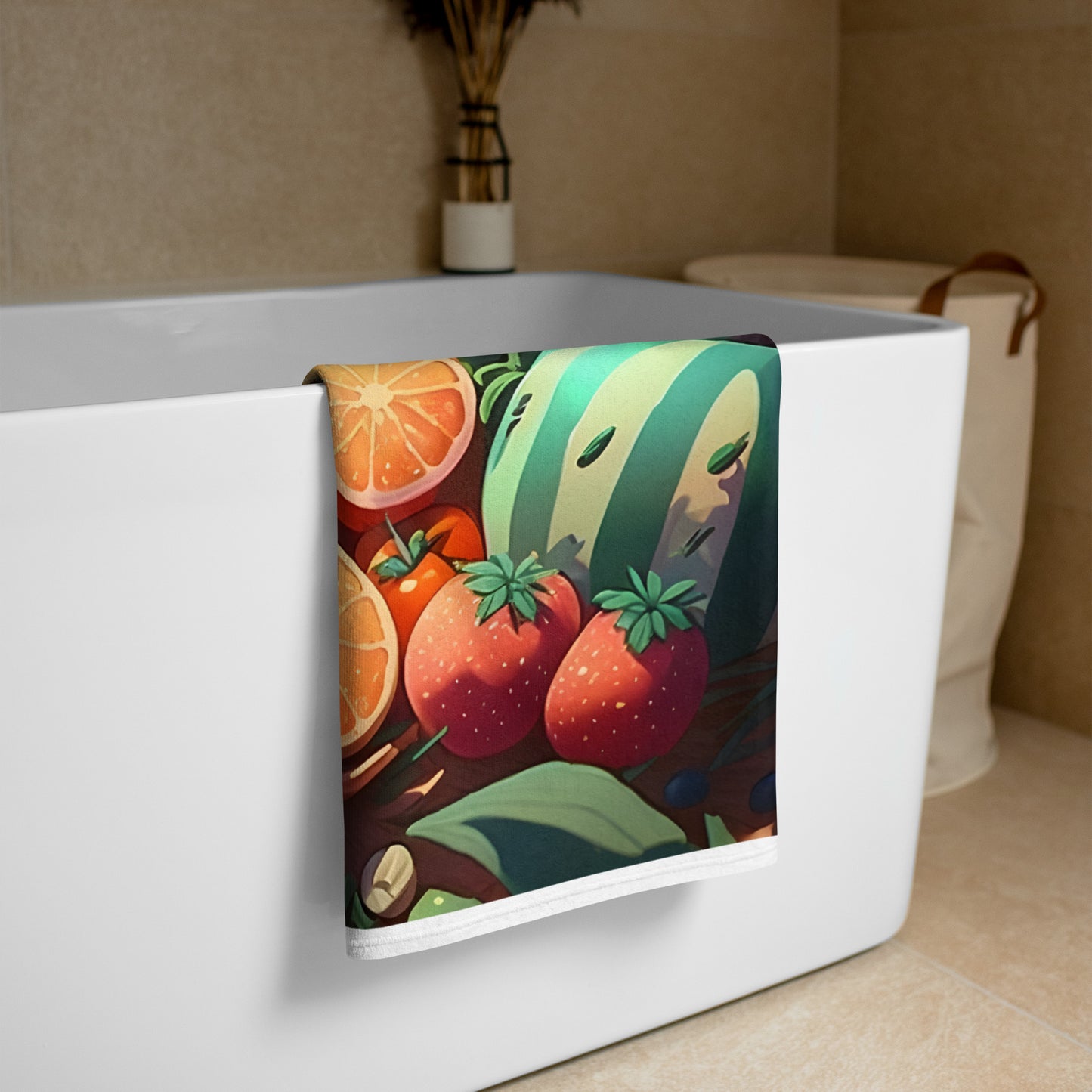 FRUITY VEGGIE #1 (Super Soft Towel)