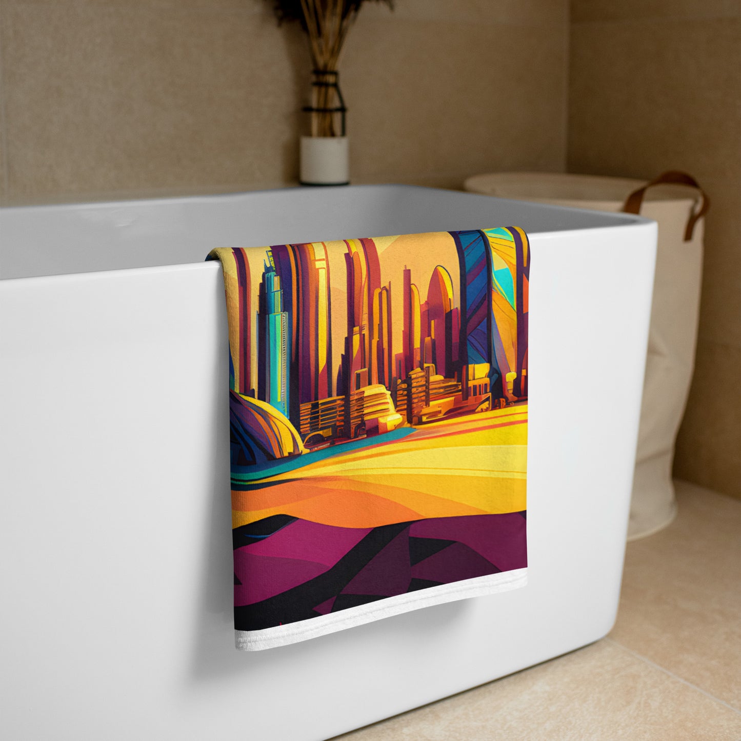 SKY SCRAPER #1 (Super Soft Towel)