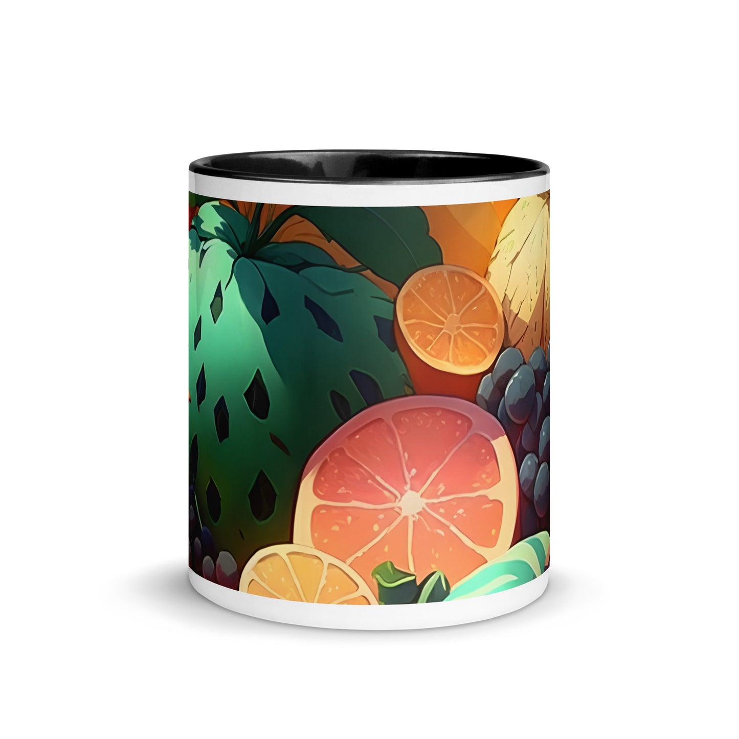 FRUITY VEGGIE #1 (Inside Color Mug)
