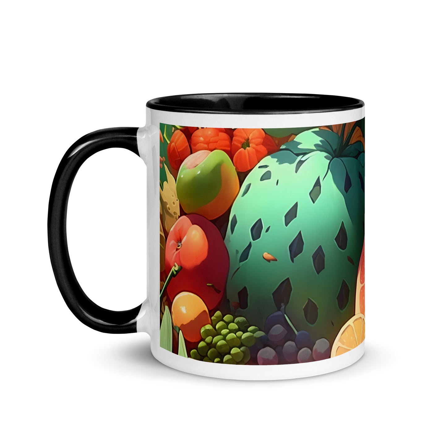 FRUITY VEGGIE #1 (Inside Color Mug)