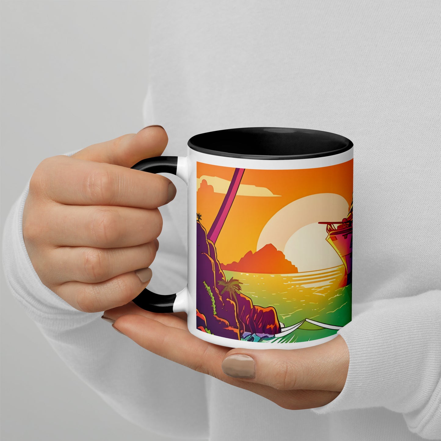 BEACH CRUISER Prime Inside Color Mug