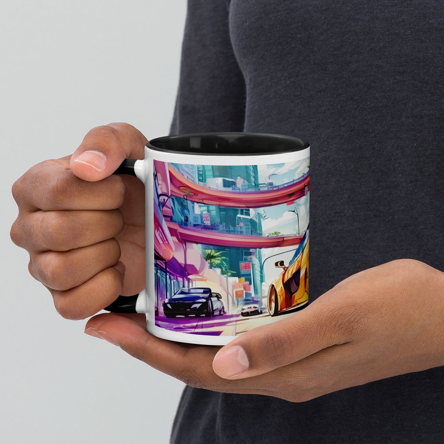 CITY HUNTER Inside Color Mug