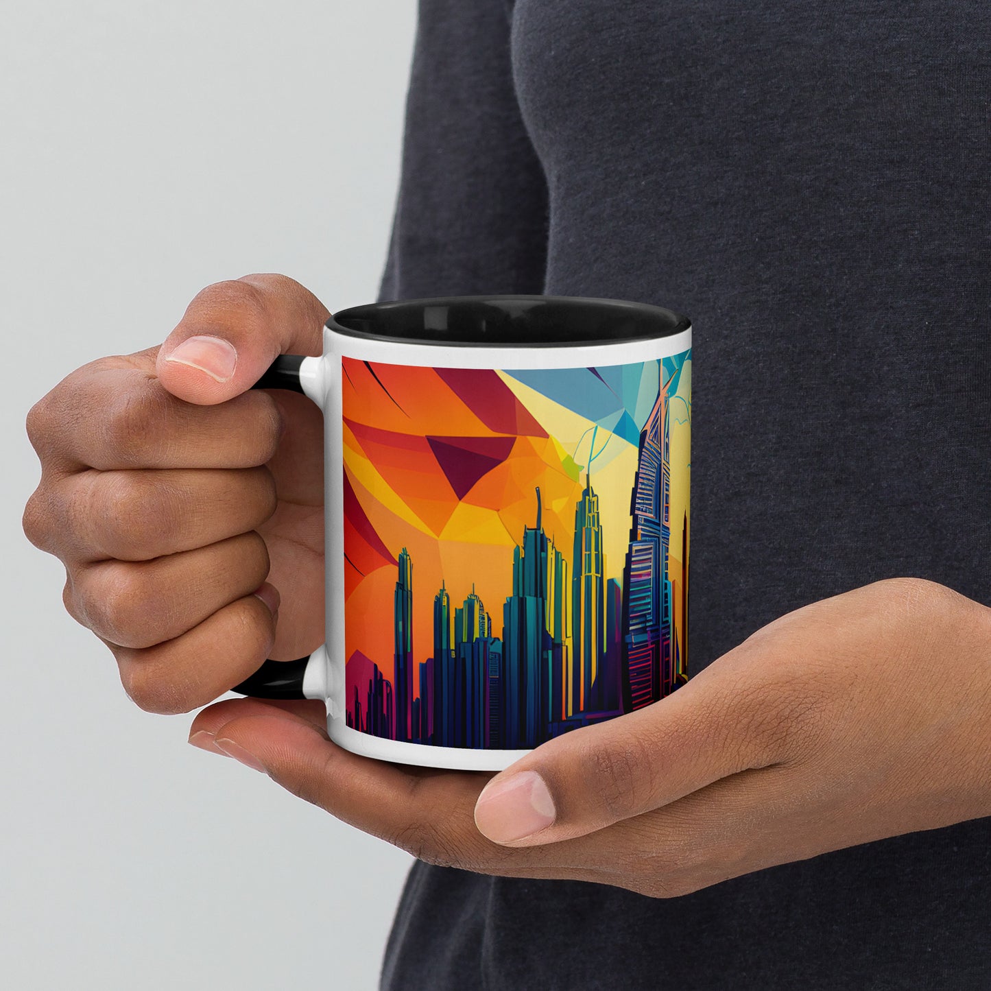 SKY SCRAPER #1 (Inside Color Mug)