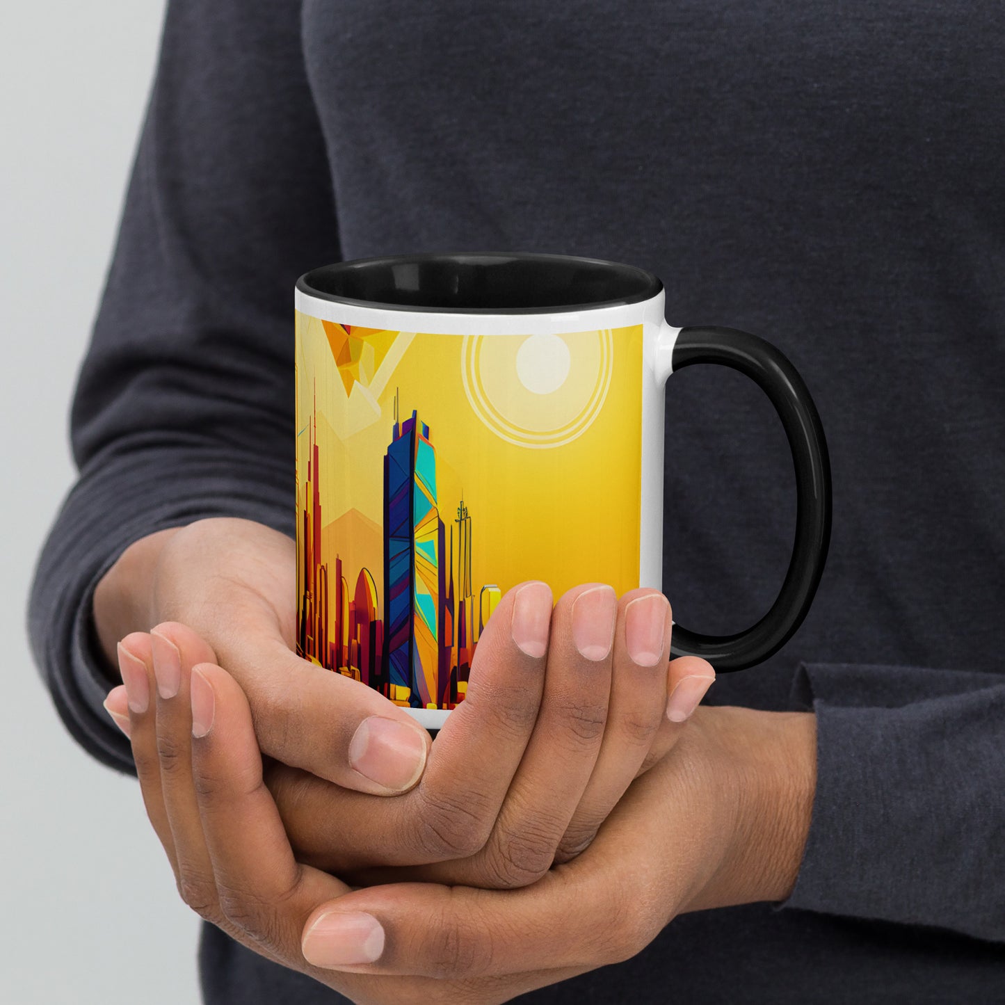 SKY SCRAPER #1 (Inside Color Mug)