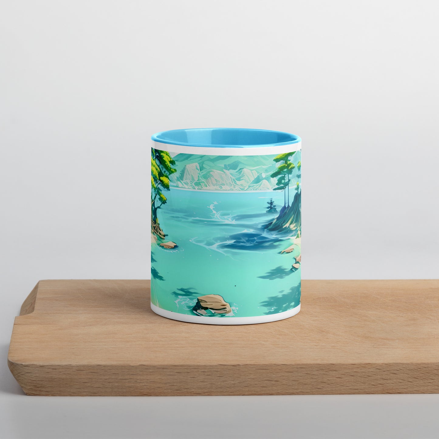 LAGOON LOVER #1 (Inside Color Mug)