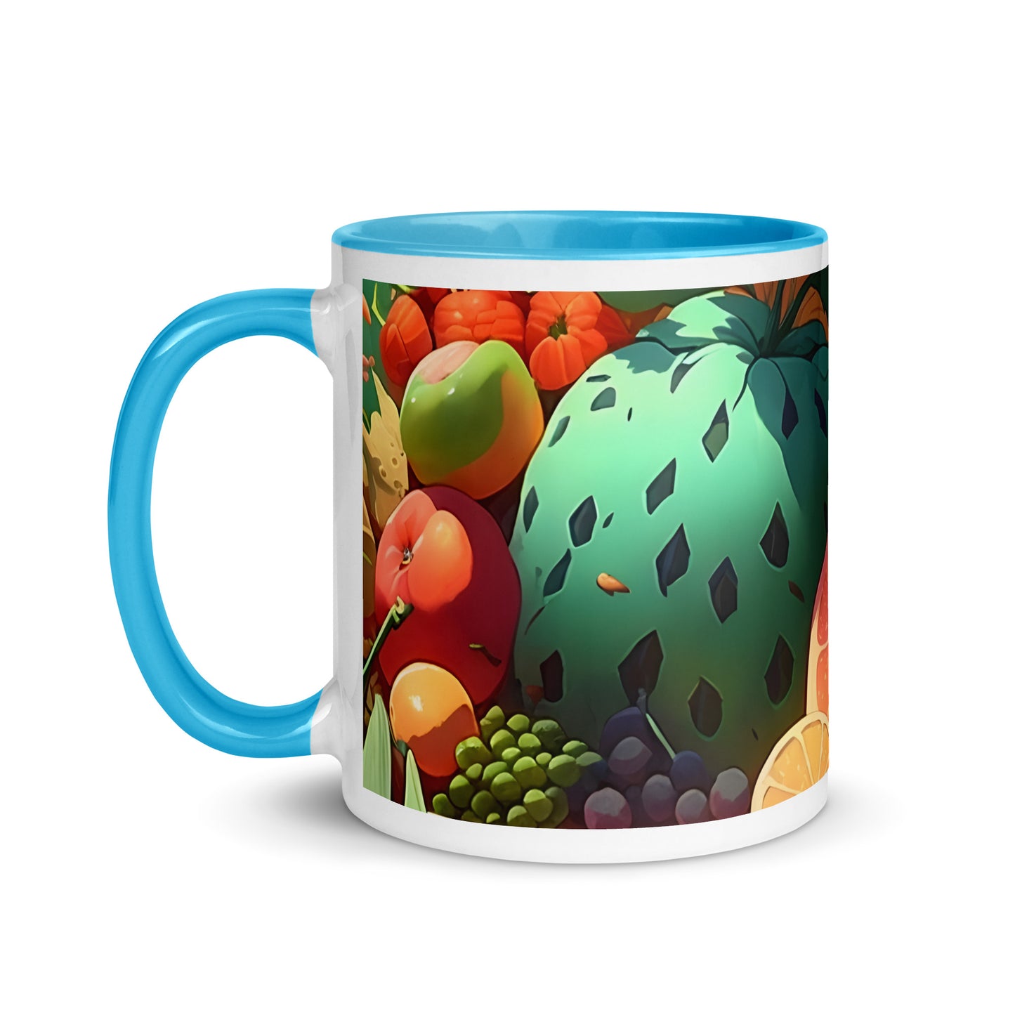 FRUITY VEGGIE #1 (Inside Color Mug)
