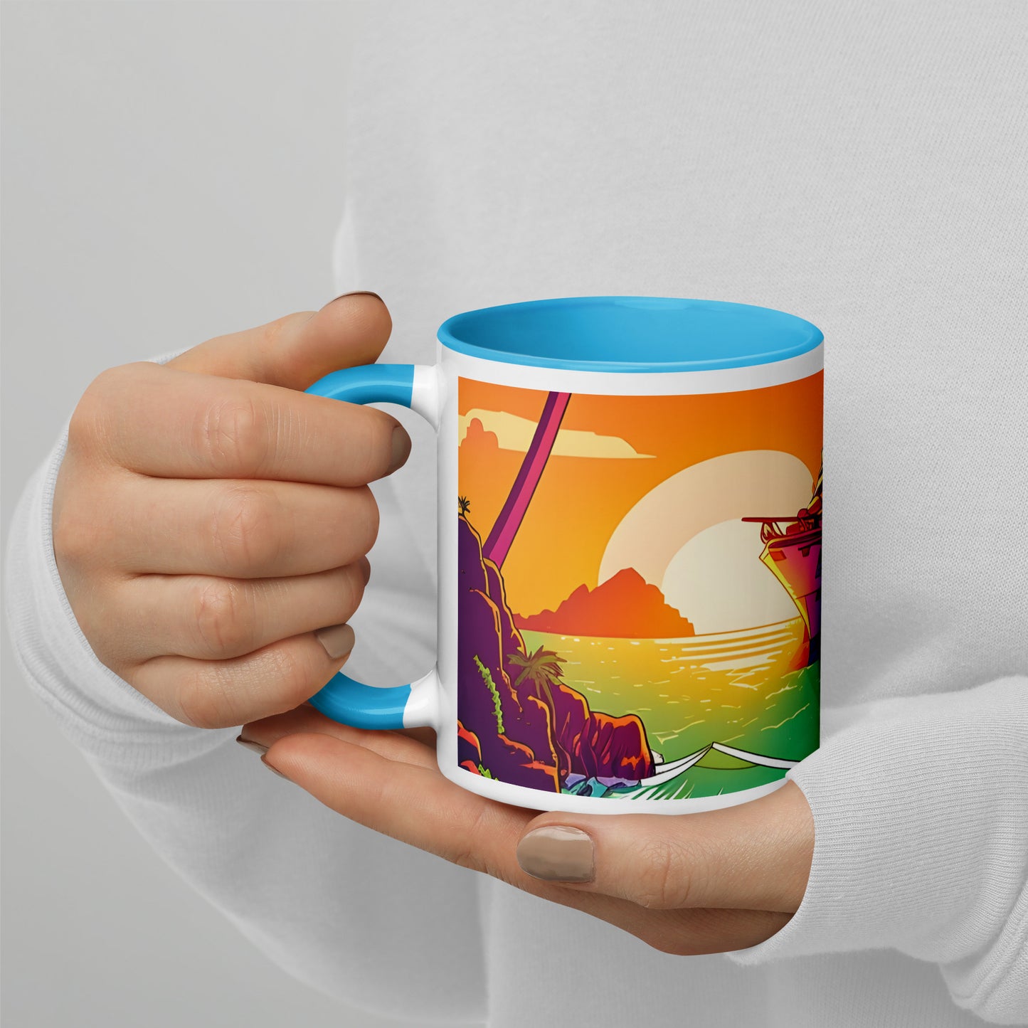 BEACH CRUISER Prime Inside Color Mug