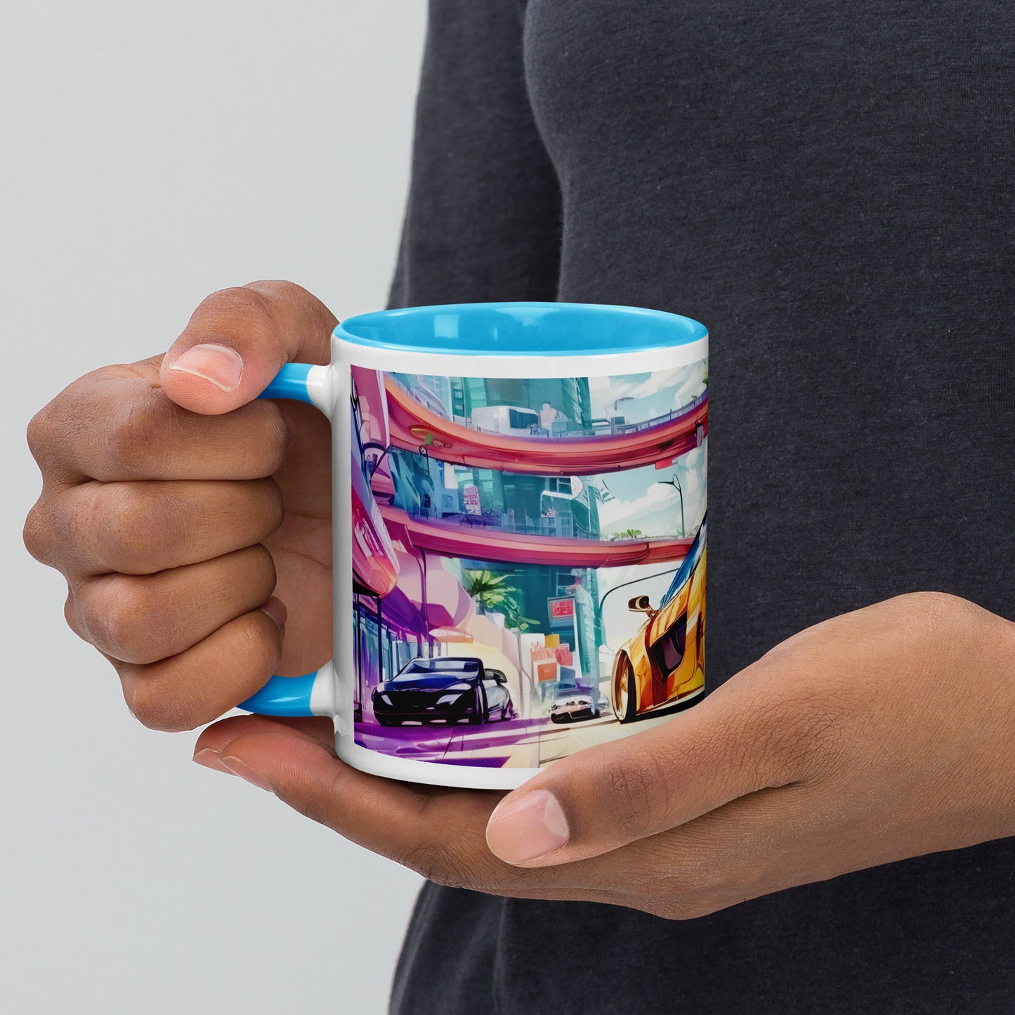 CITY HUNTER Inside Color Mug