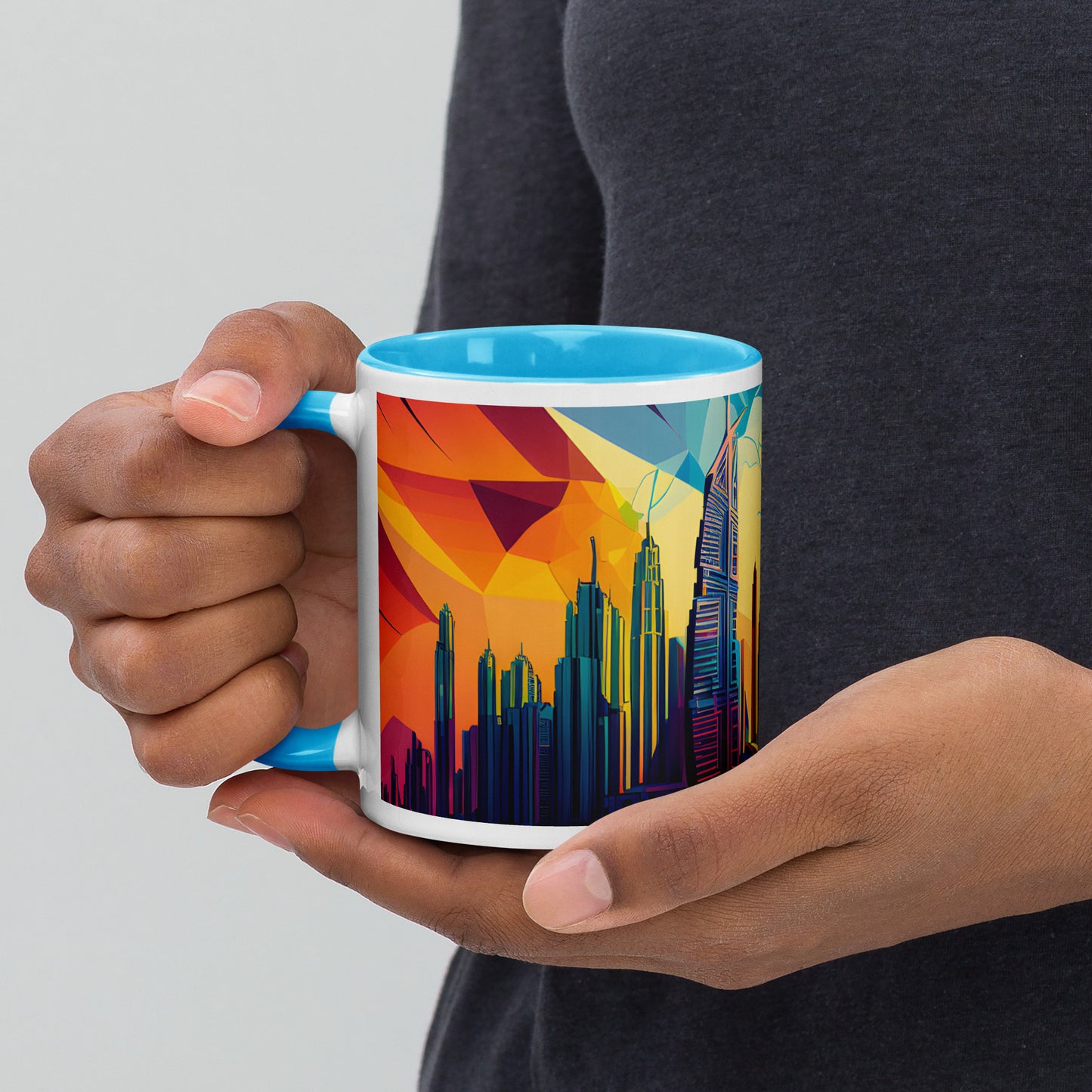 SKY SCRAPER #1 (Inside Color Mug)