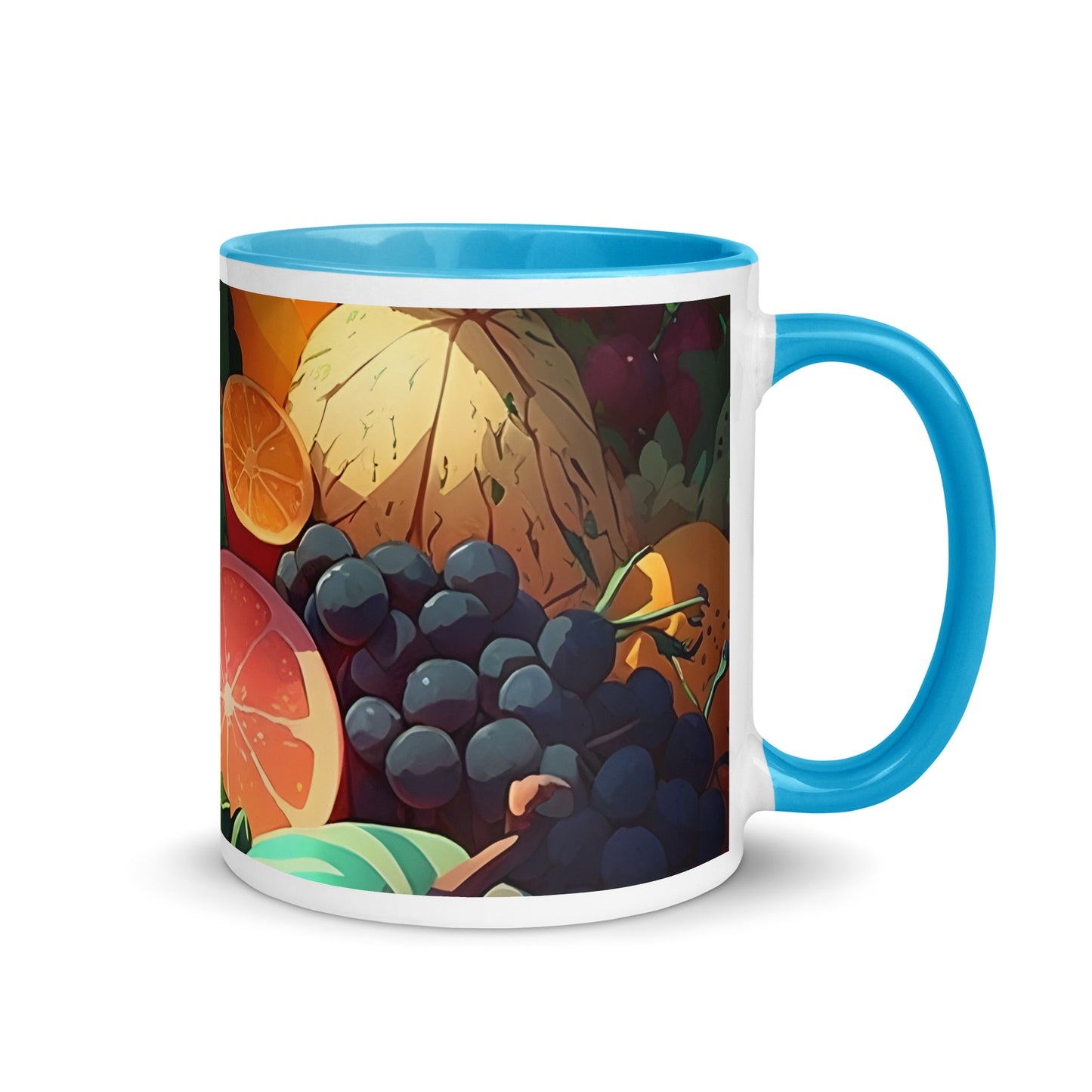 FRUITY VEGGIE #1 (Inside Color Mug)