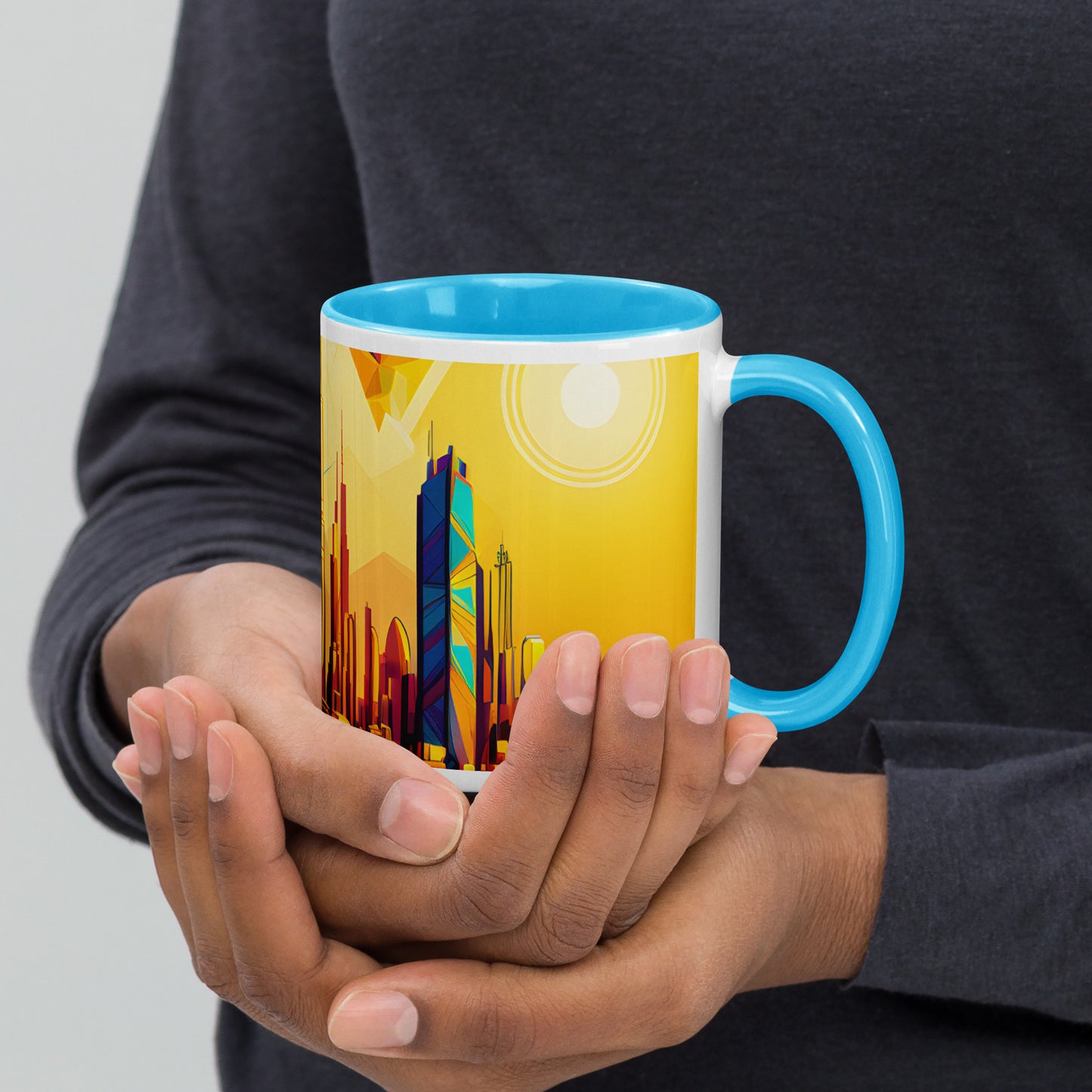 SKY SCRAPER #1 (Inside Color Mug)