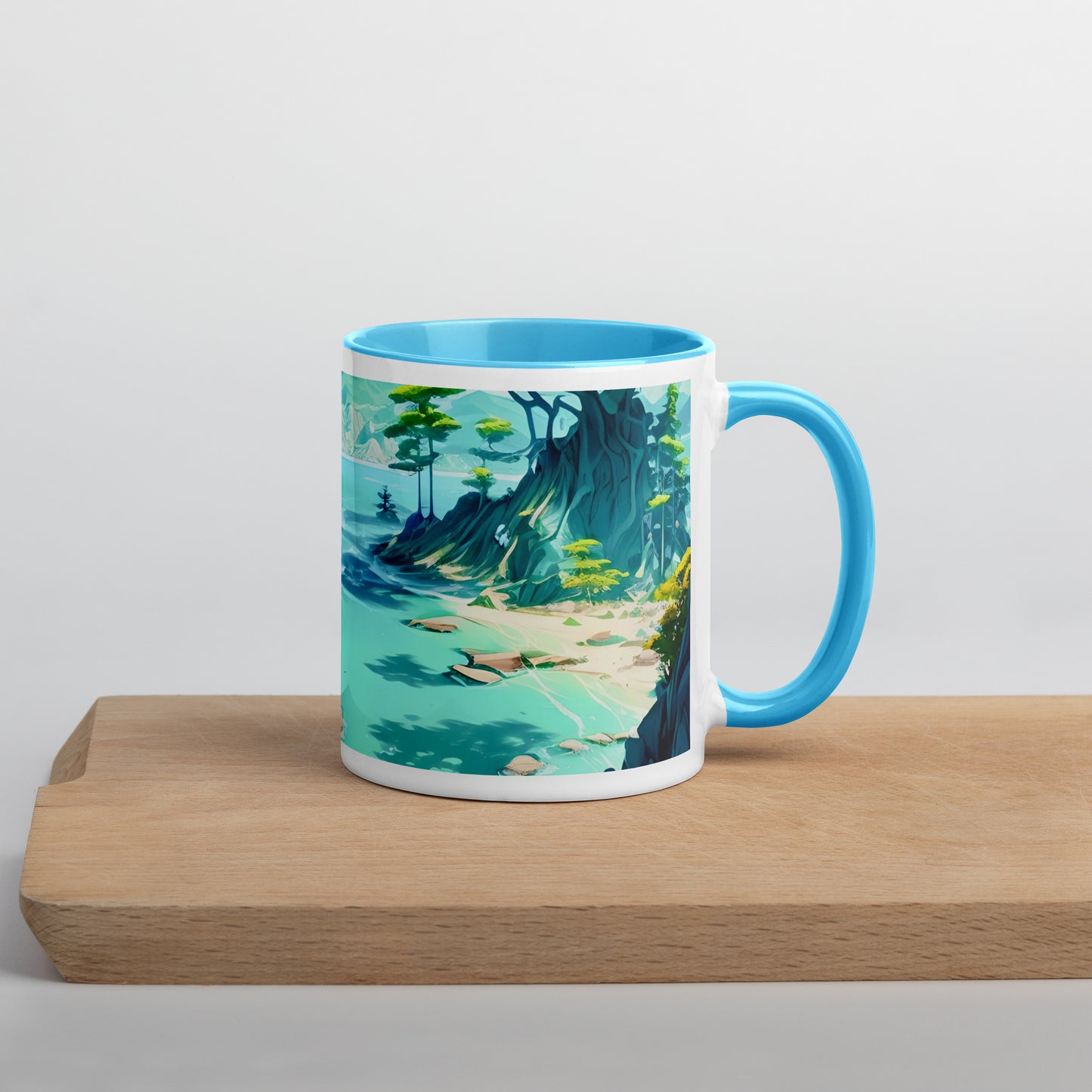 LAGOON LOVER #1 (Inside Color Mug)