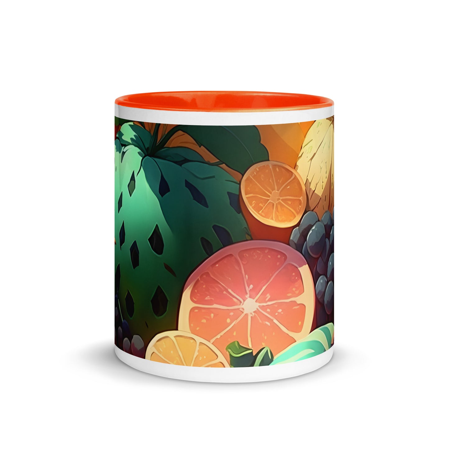 FRUITY VEGGIE #1 (Inside Color Mug)