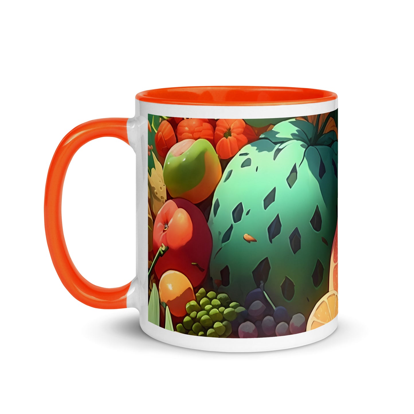 FRUITY VEGGIE #1 (Inside Color Mug)