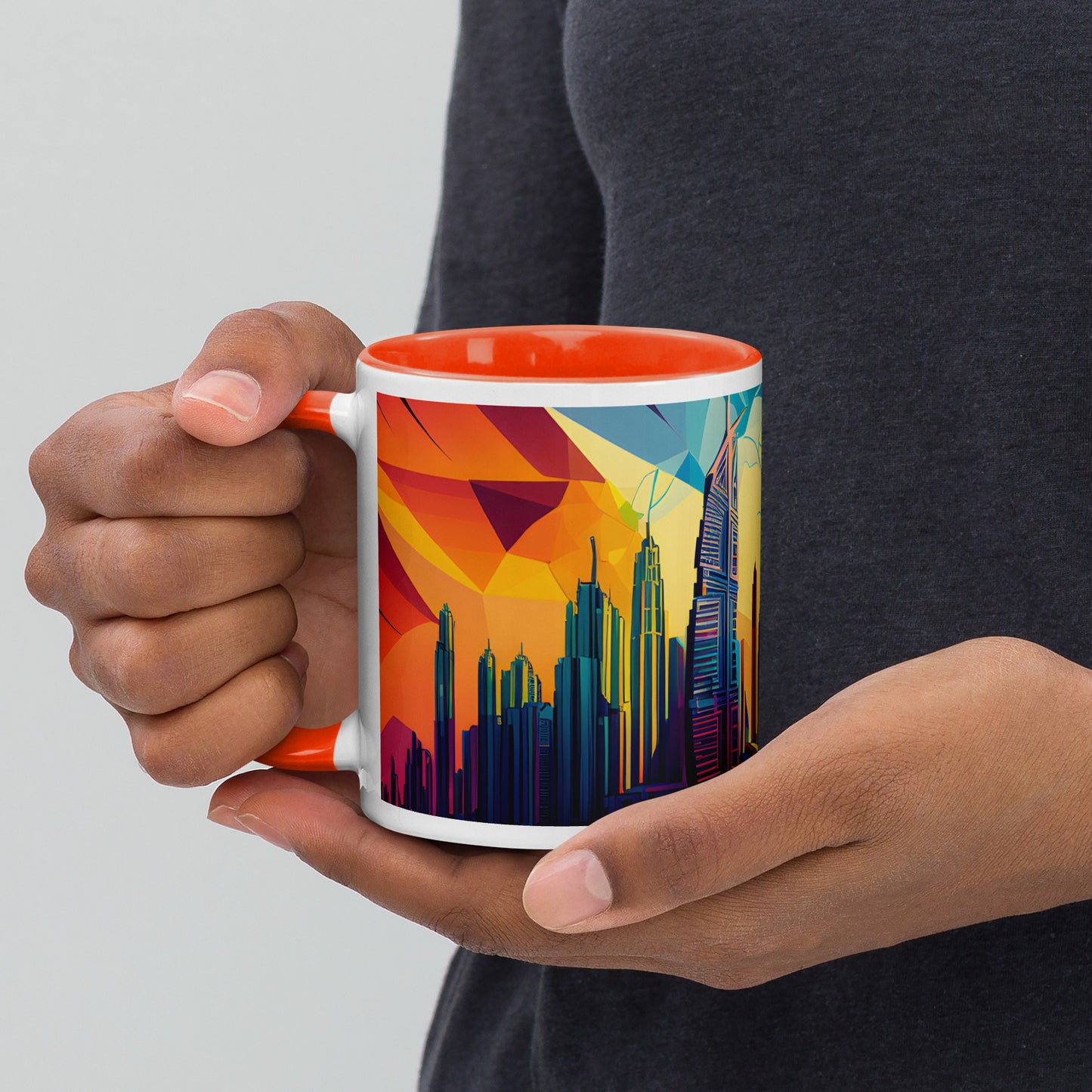 SKY SCRAPER #1 (Inside Color Mug)