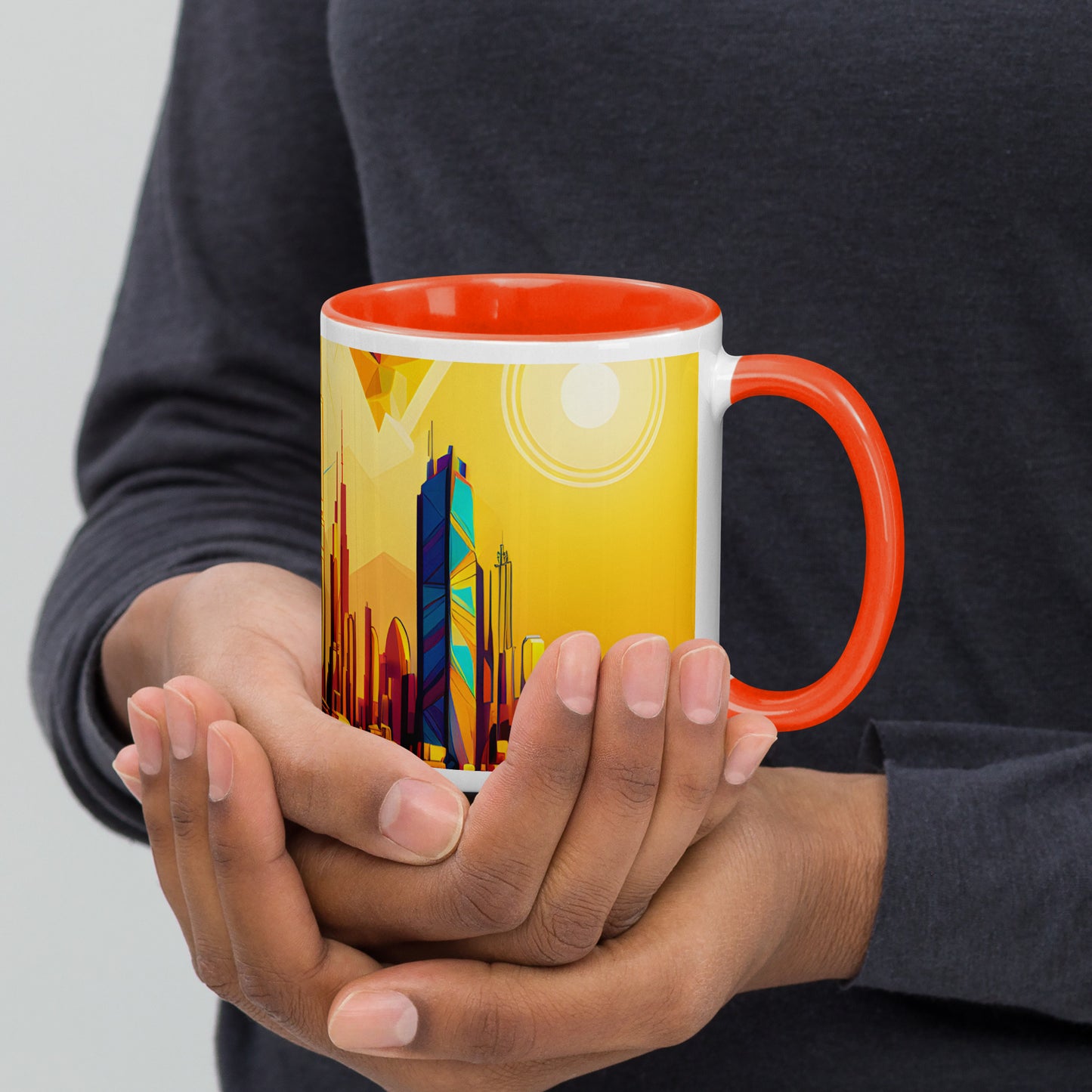 SKY SCRAPER #1 (Inside Color Mug)