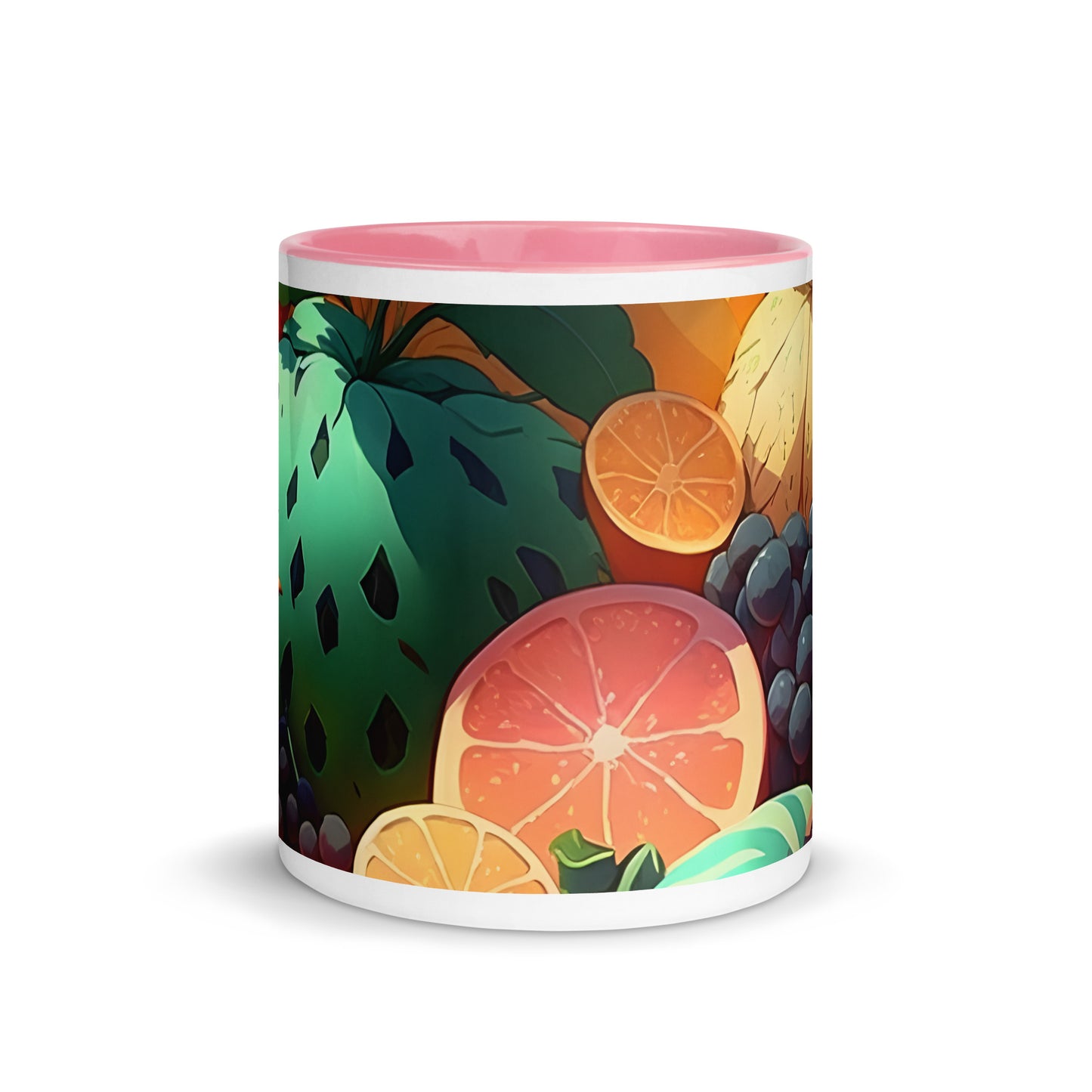 FRUITY VEGGIE #1 (Inside Color Mug)